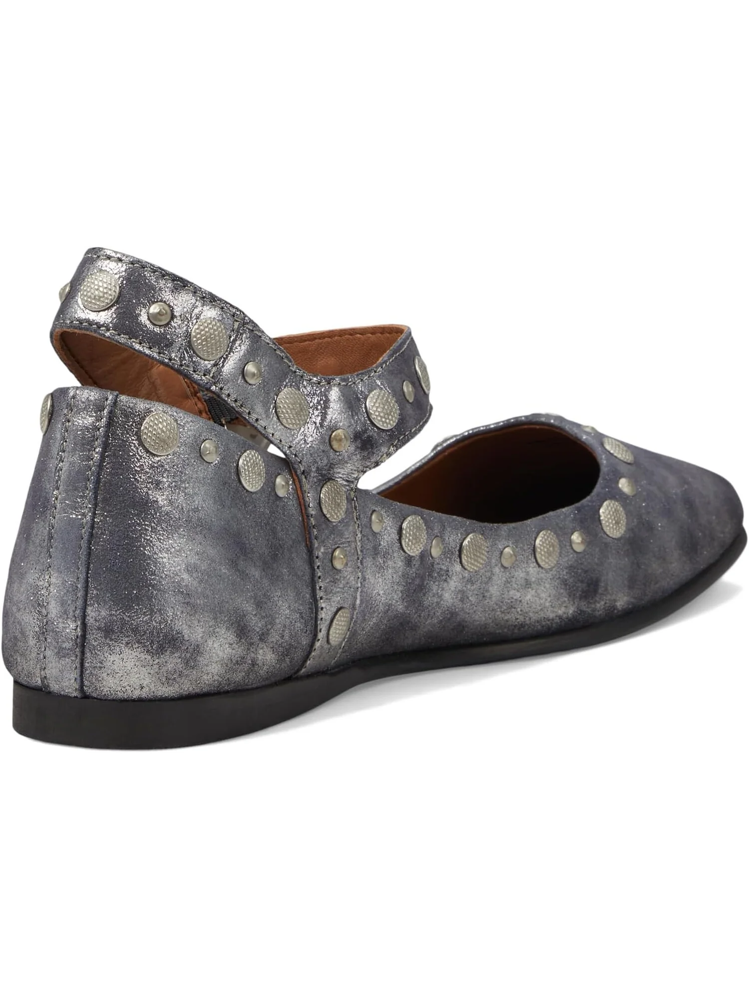 Балетки Mystic Mary Jane Flat Free People — изображение 5 из 5, серебристый