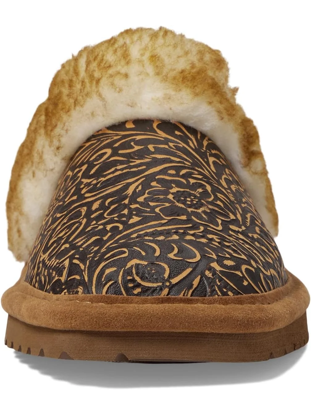 Тапочки Ariat Jackie Exotic-Embossed Tooling — изображение 2 из 4, коричневый