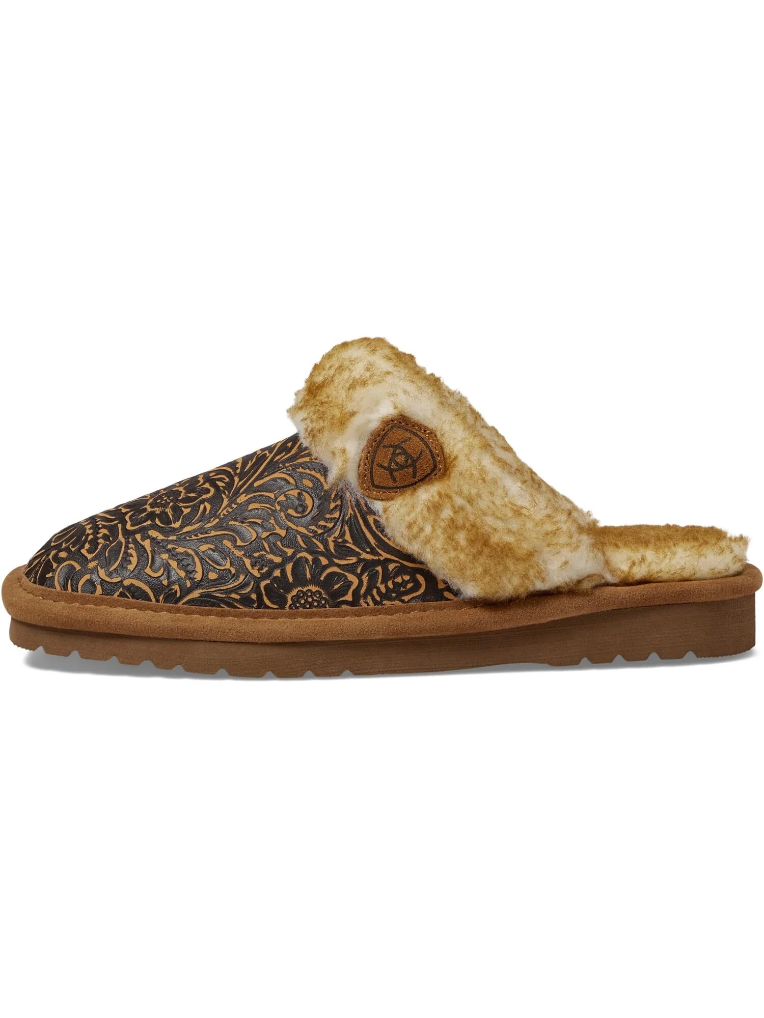 Тапочки Ariat Jackie Exotic-Embossed Tooling — изображение 4 из 4, коричневый