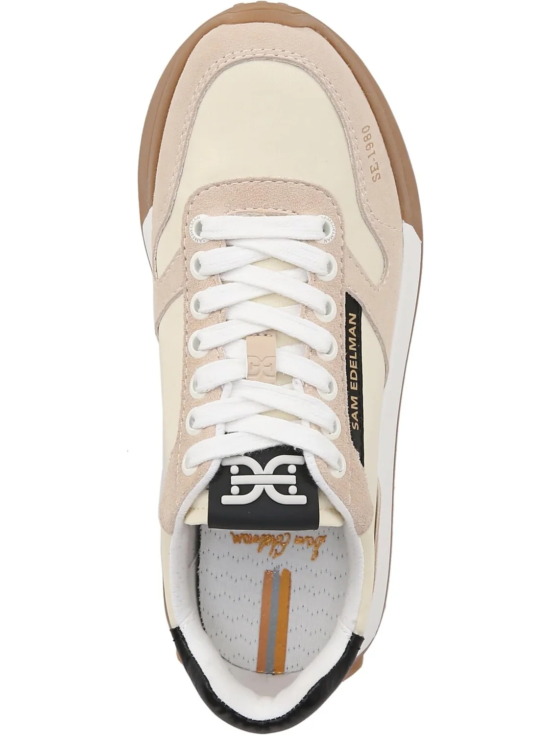 Кроссовки Sam Edelman Layla — изображение 2 из 4, бежевый