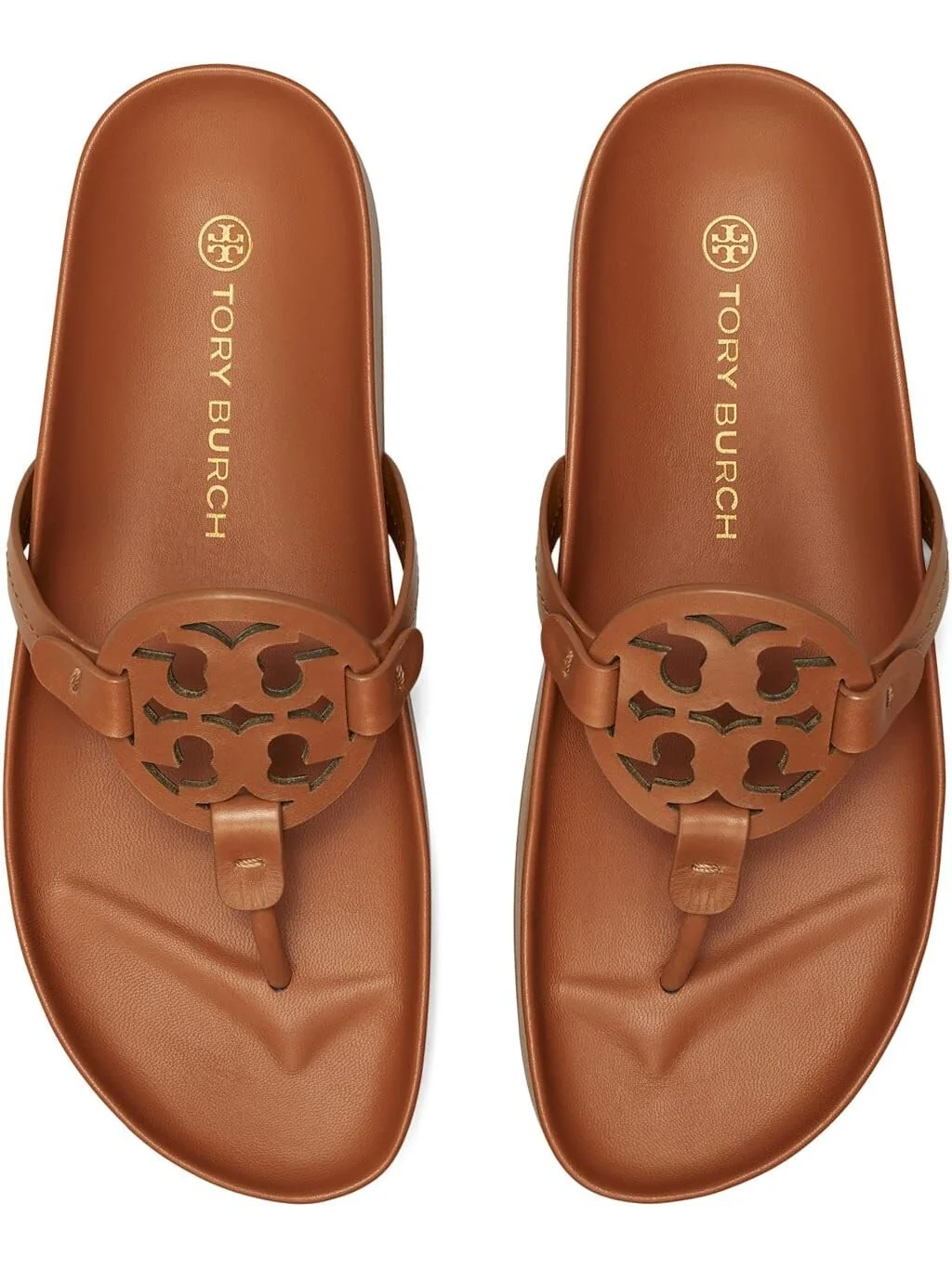 Шлепанцы Miller Cloud Tory Burch — изображение 2 из 6, боубардн/мёд