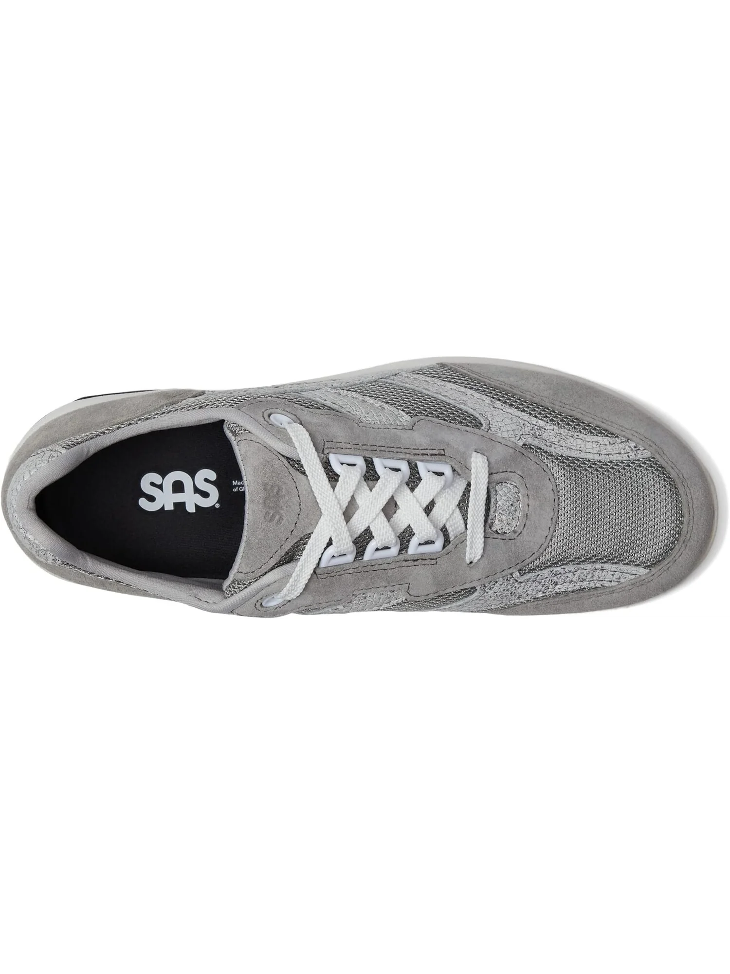 Кроссовки SAS Tour Mesh Comfort Walking Sneaker — изображение 2 из 4, серебристый микс