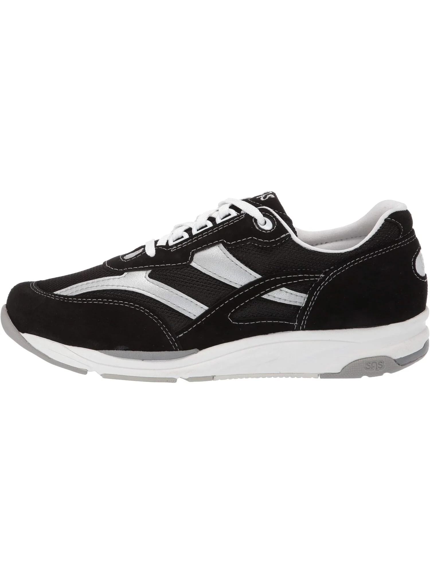 Кроссовки SAS Tour Mesh Comfort Walking Sneaker — изображение 4 из 4, черный/серебристый