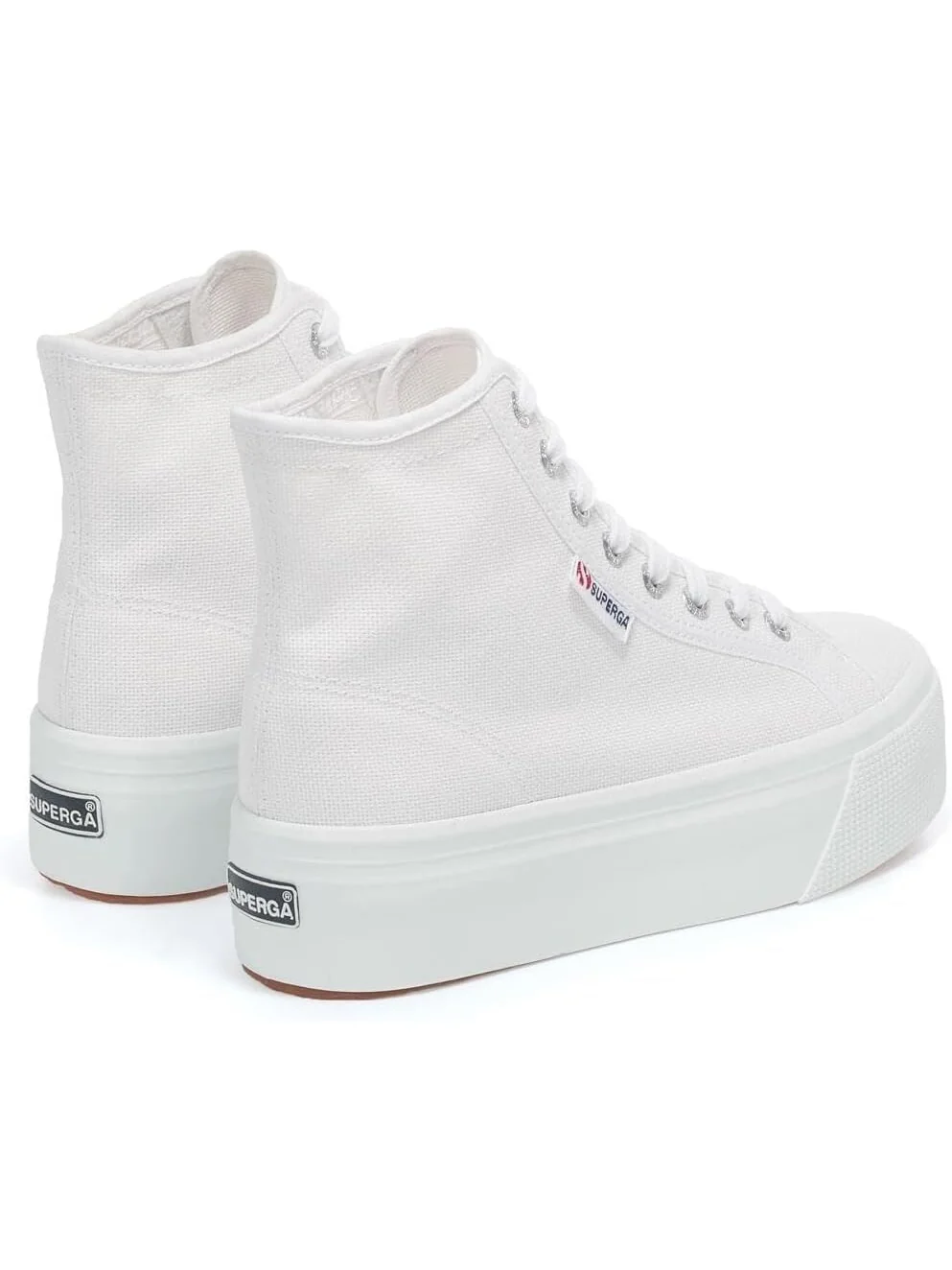 Кроссовки Superga 2708 Hi Top — изображение 4 из 4, белый