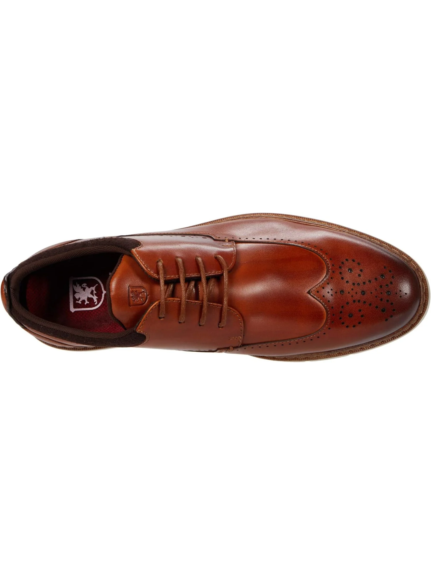 Оксфорды Synergy Wing Tip Oxford Stacy Adams — изображение 2 из 6, коричневый