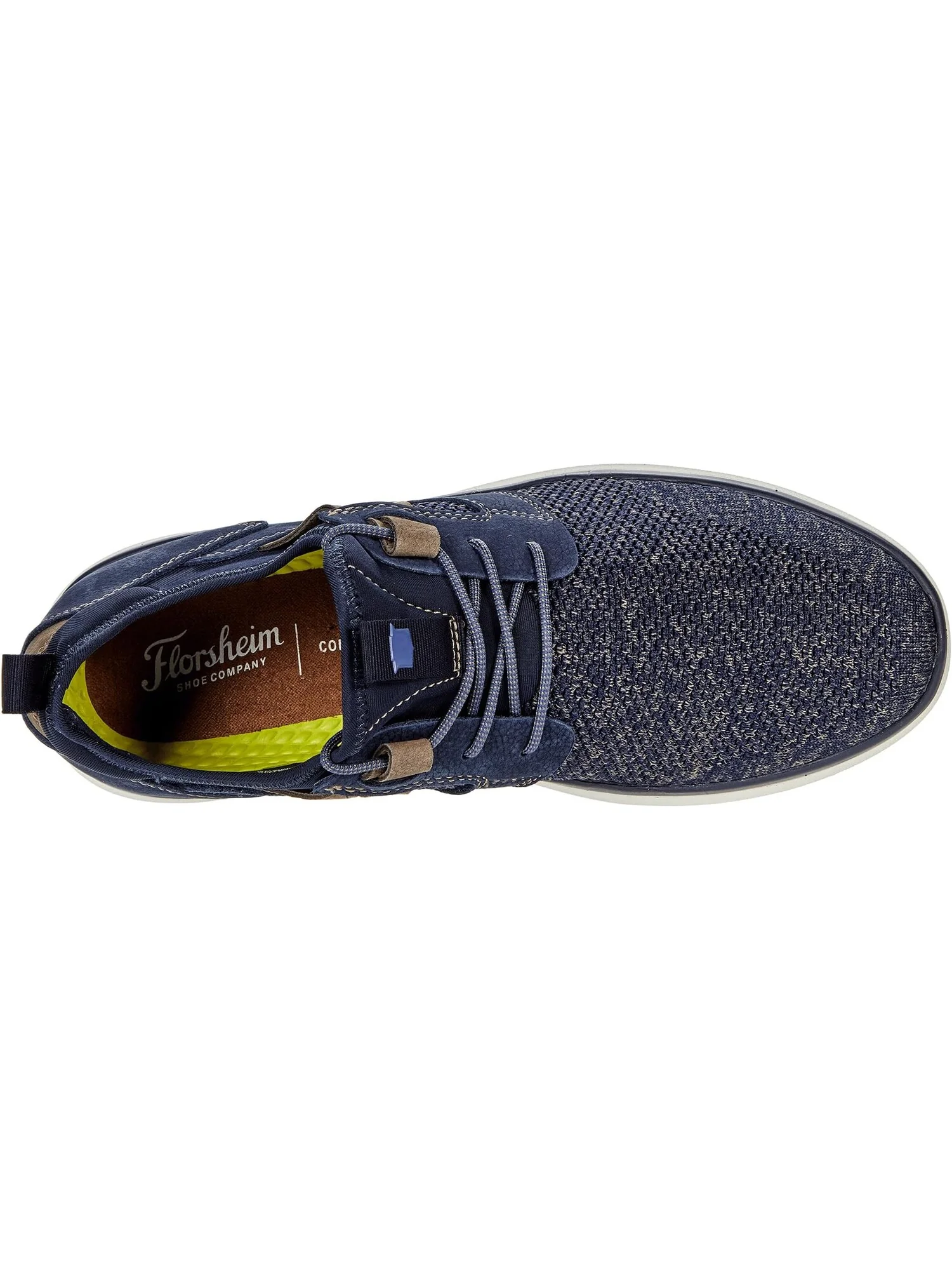 Кроссовки Florsheim Venture Knit Plain Toe Sneaker — изображение 2 из 4, темно-синий