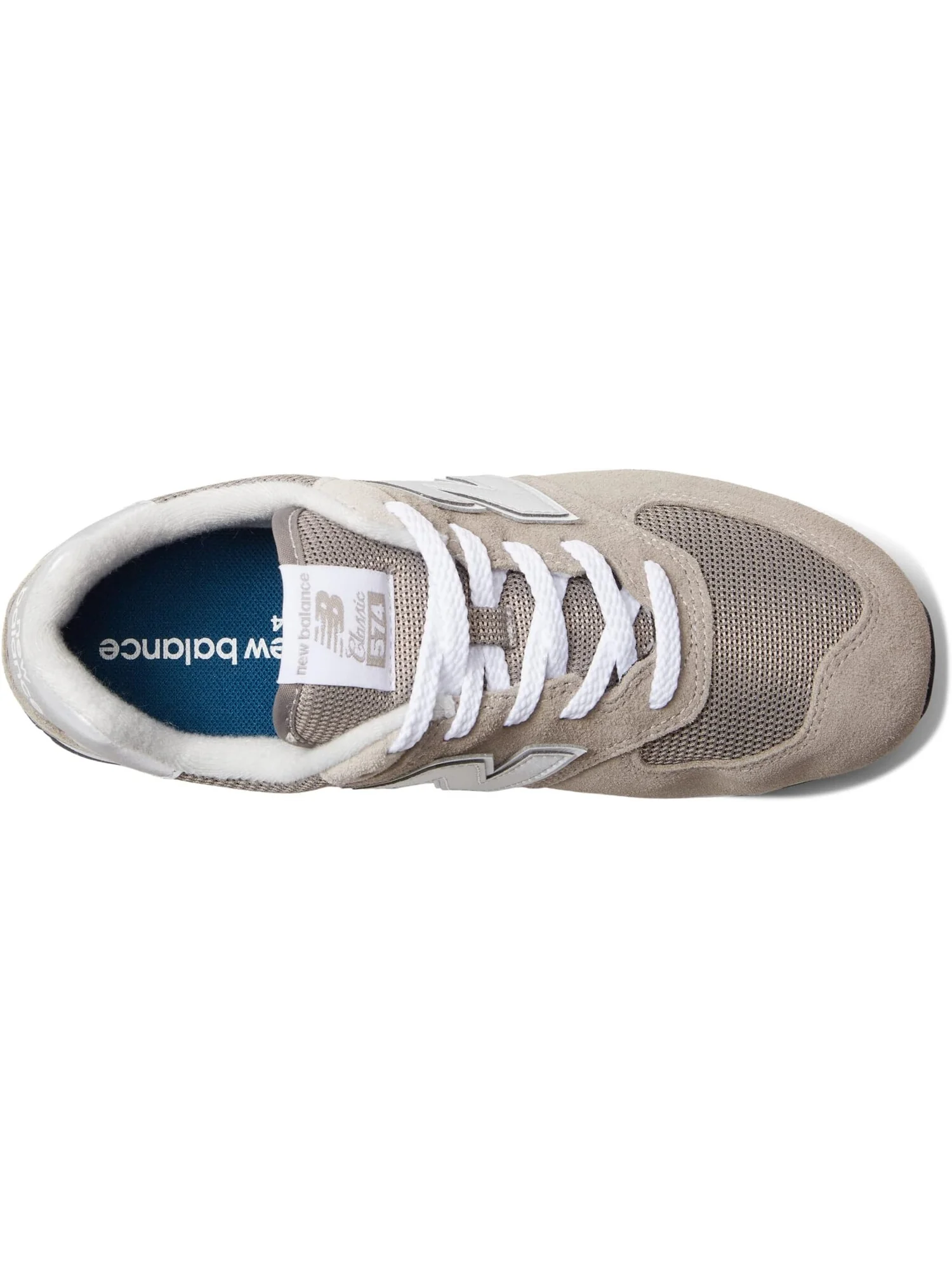 Кроссовки 574 Core New Balance — изображение 2 из 6, серый/белый