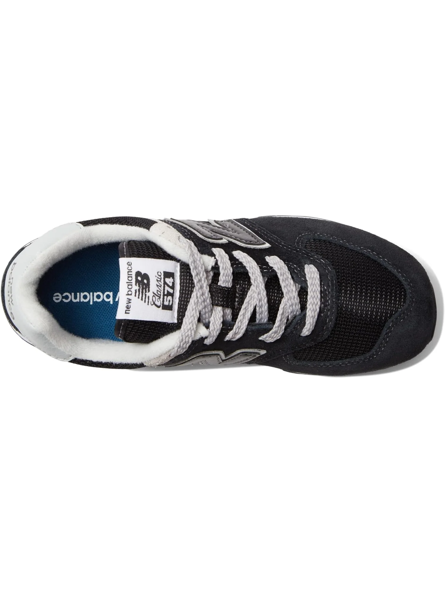 Кроссовки 574 Core New Balance — изображение 2 из 6, черный/белый