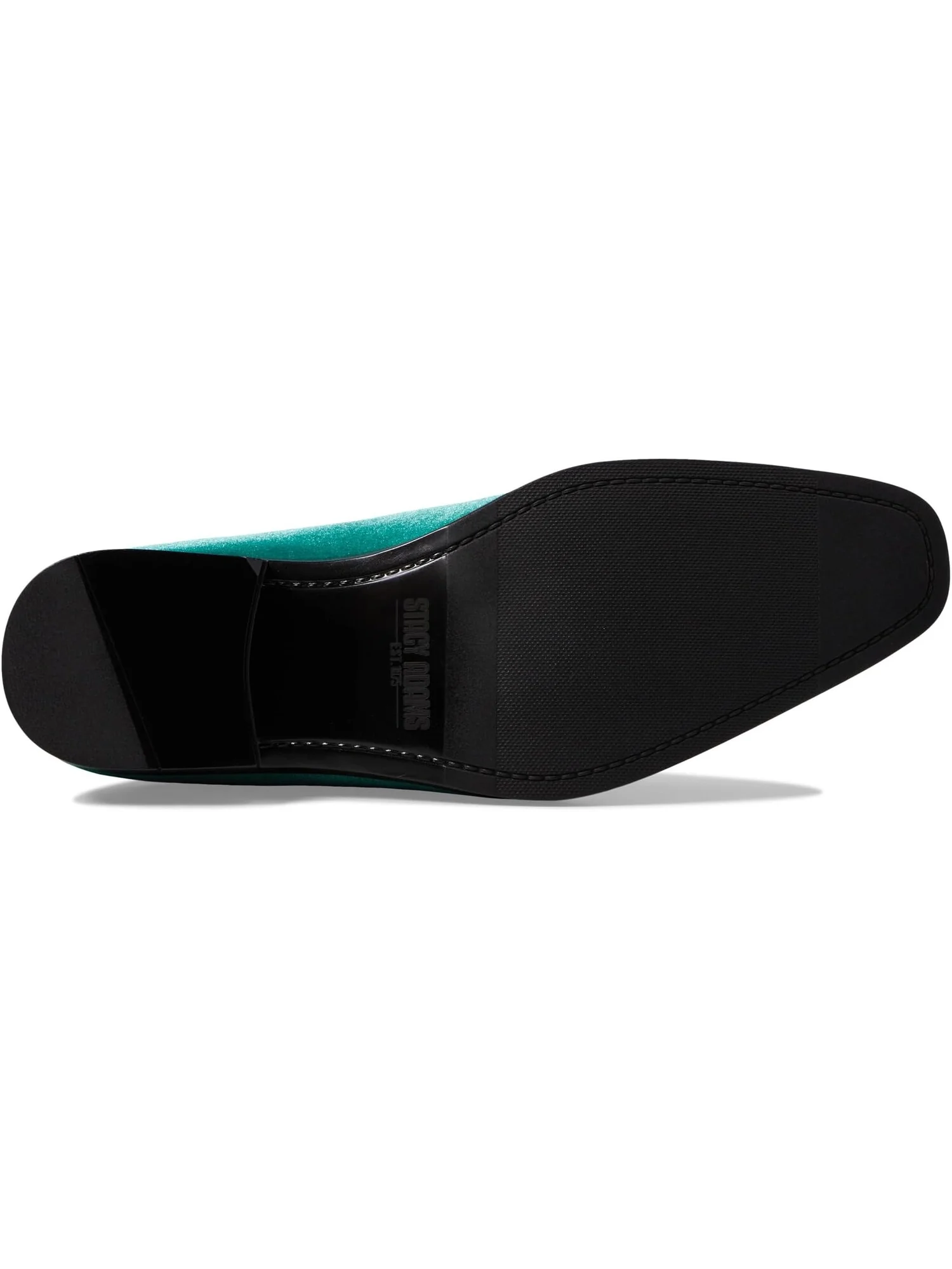 Оксфорды Stacy Adams Savian Velour Slip-On — изображение 3 из 4, изумруд