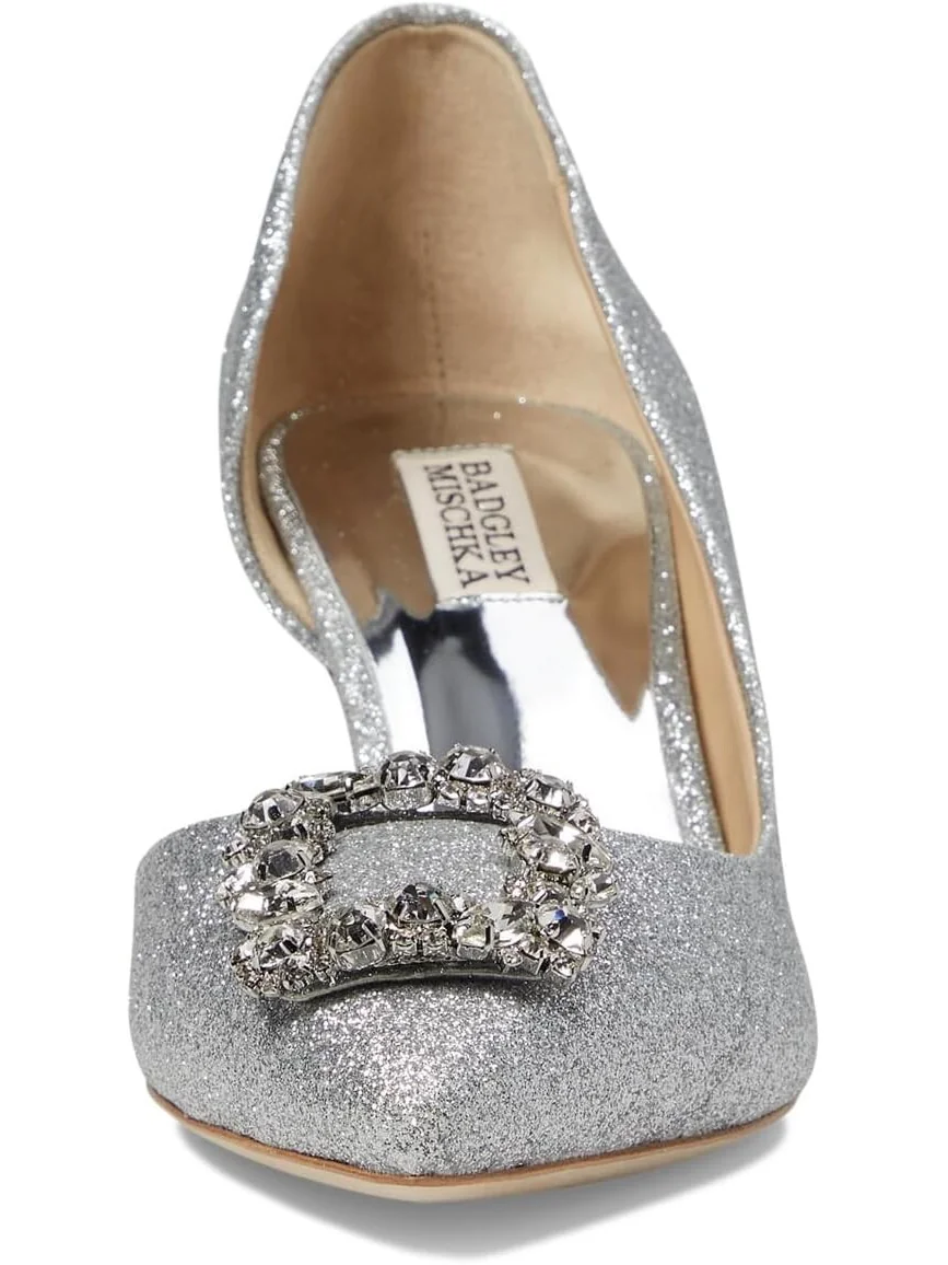 Туфли Fabia II Badgley Mischka — изображение 2 из 5, серебряный