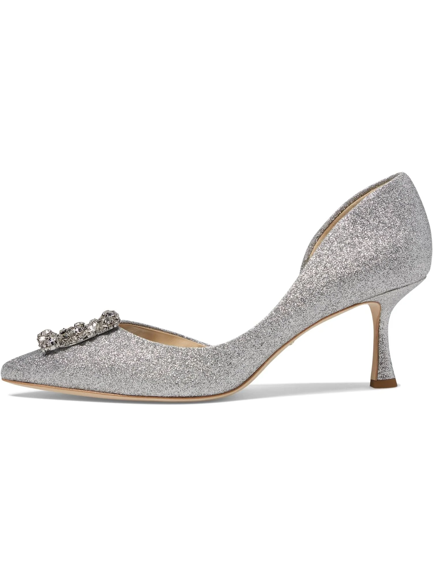 Туфли Fabia II Badgley Mischka — изображение 4 из 5, серебряный