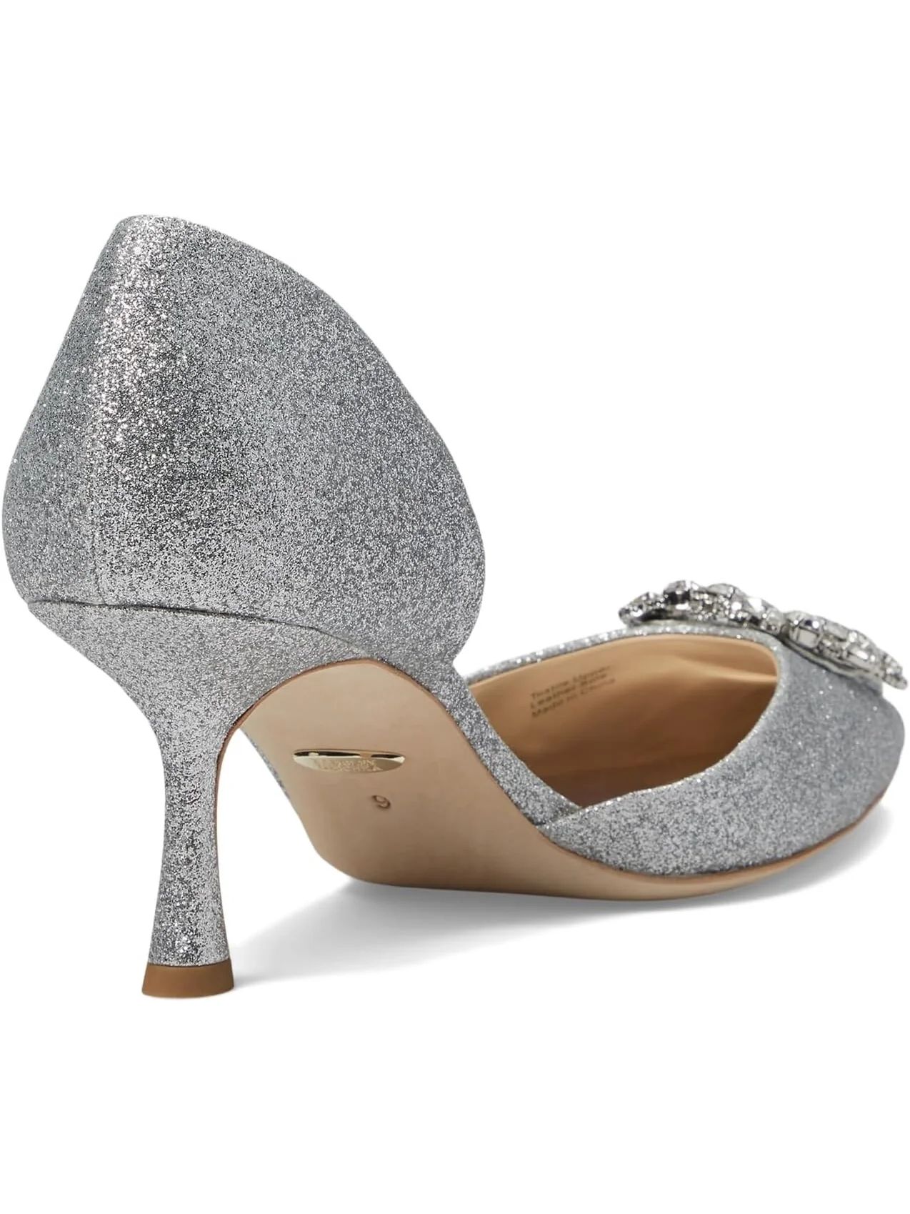 Туфли Fabia II Badgley Mischka — изображение 5 из 5, серебряный