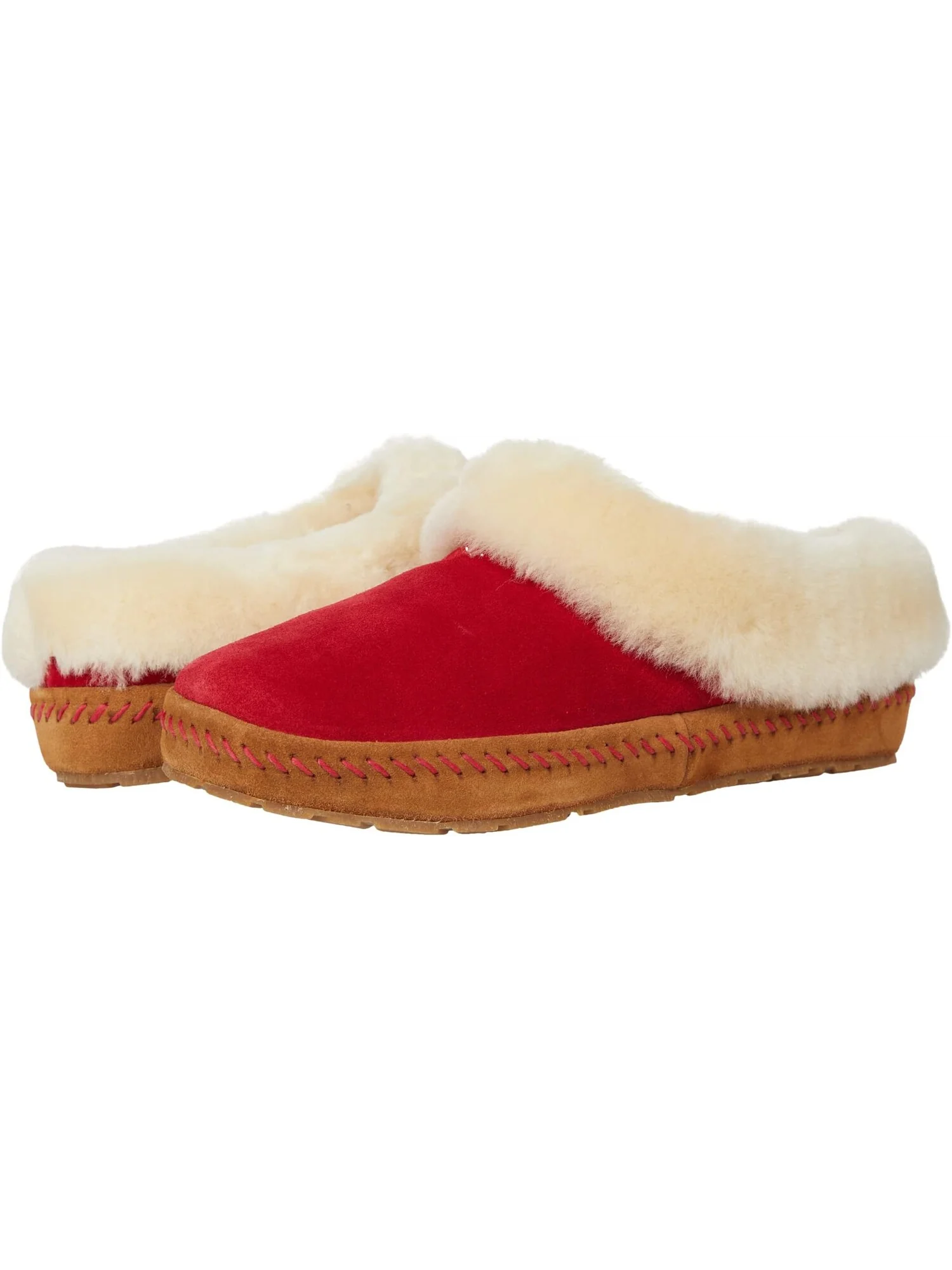 Тапочки Wicked Good Slippers Squam Lake L.L.Bean — изображение 1 из 6, темно-красный