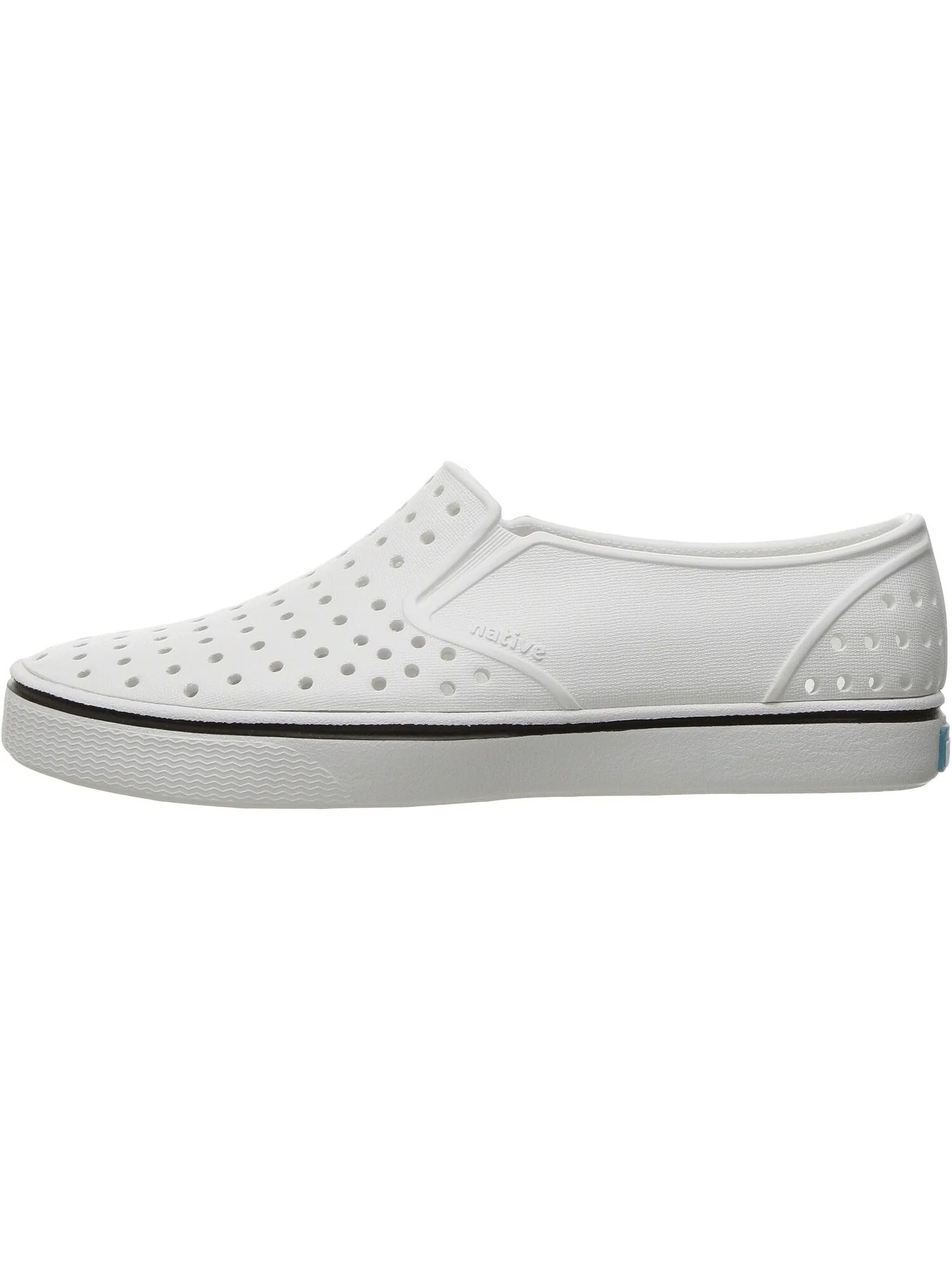 Кроссовки Miles Slip-On Sneakers Native Shoes Kids — изображение 4 из 7, белый/белый