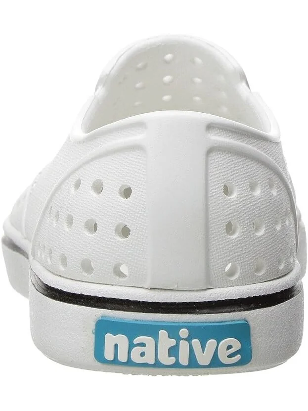 Кроссовки Miles Slip-On Sneakers Native Shoes Kids — изображение 5 из 7, белый/белый