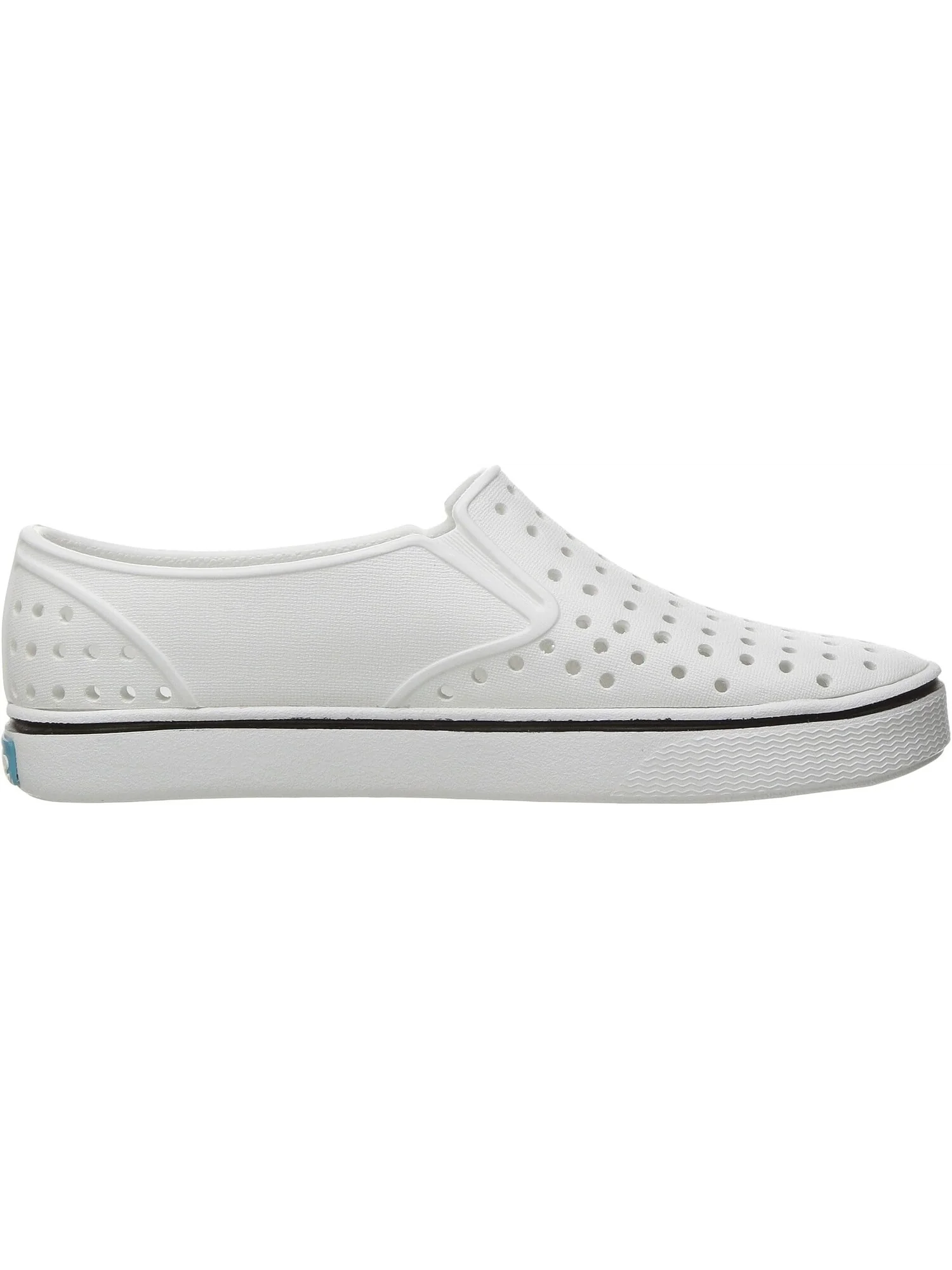 Кроссовки Miles Slip-On Sneakers Native Shoes Kids — изображение 6 из 7, белый/белый