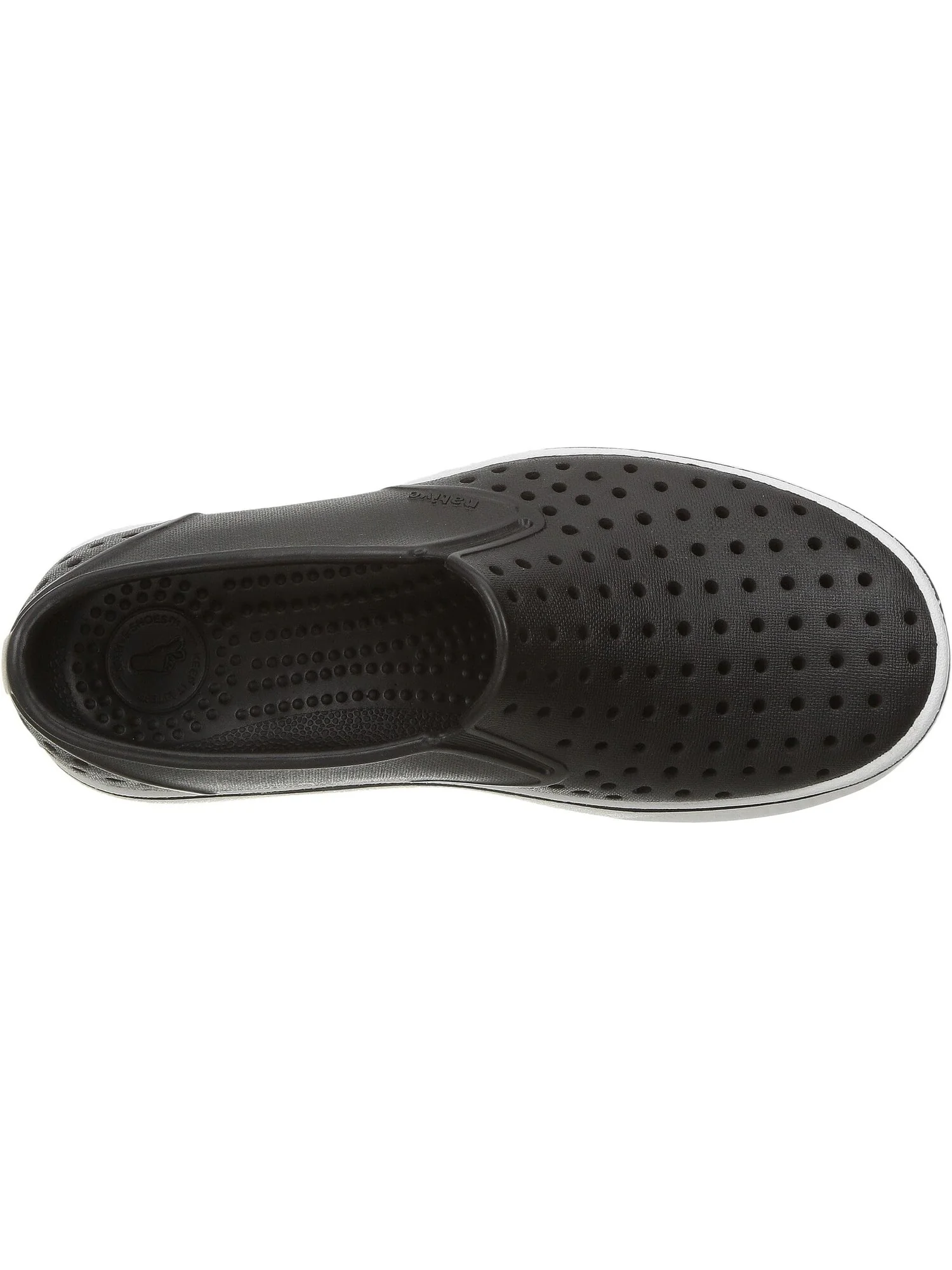 Кроссовки Miles Slip-On Sneakers Native Shoes Kids — изображение 2 из 7, черный/белый
