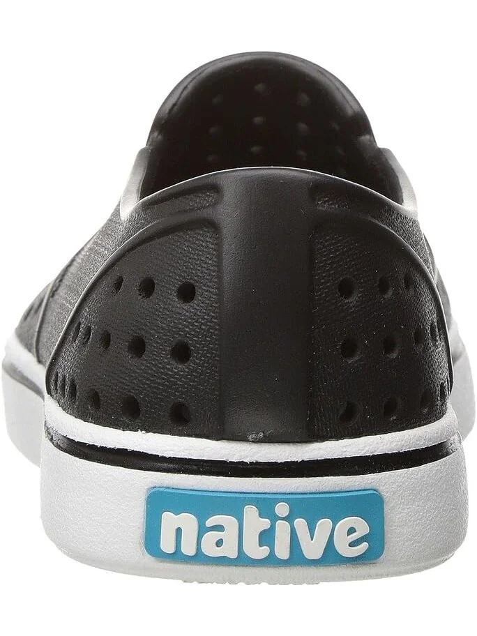 Кроссовки Miles Slip-On Sneakers Native Shoes Kids — изображение 5 из 7, черный/белый