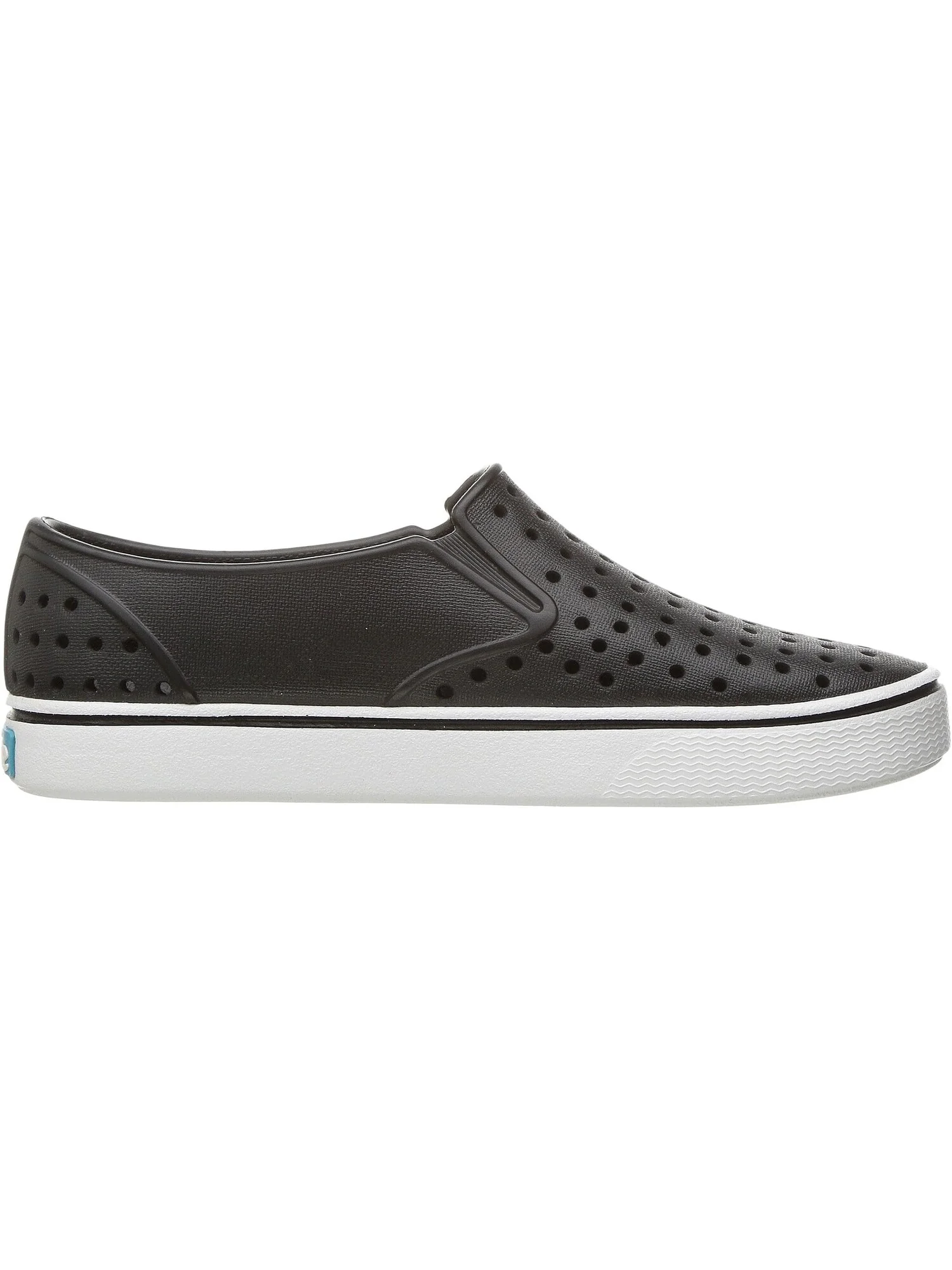 Кроссовки Miles Slip-On Sneakers Native Shoes Kids — изображение 6 из 7, черный/белый