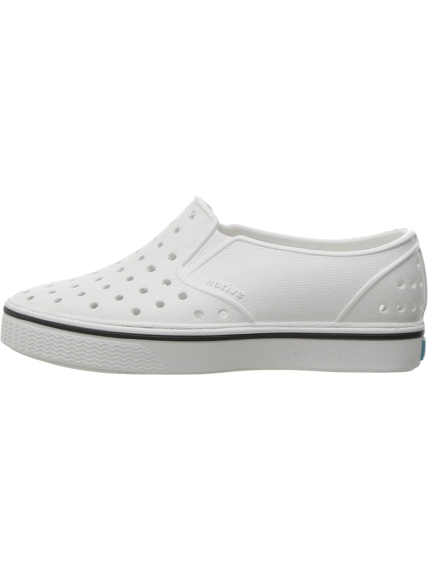 Кроссовки Miles Slip-On Native Shoes Kids — изображение 4 из 7, белый/белый
