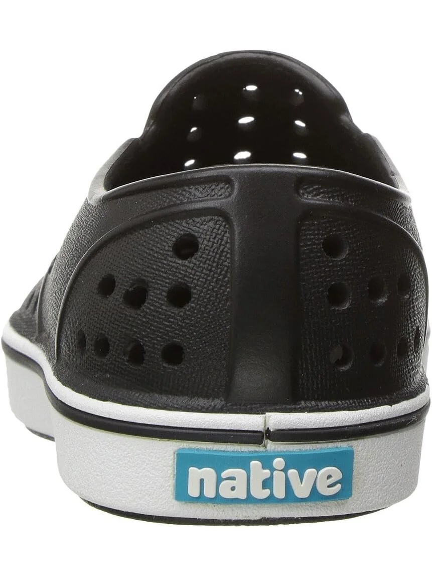 Кроссовки Miles Slip-On Native Shoes Kids — изображение 4 из 6, черный/белый