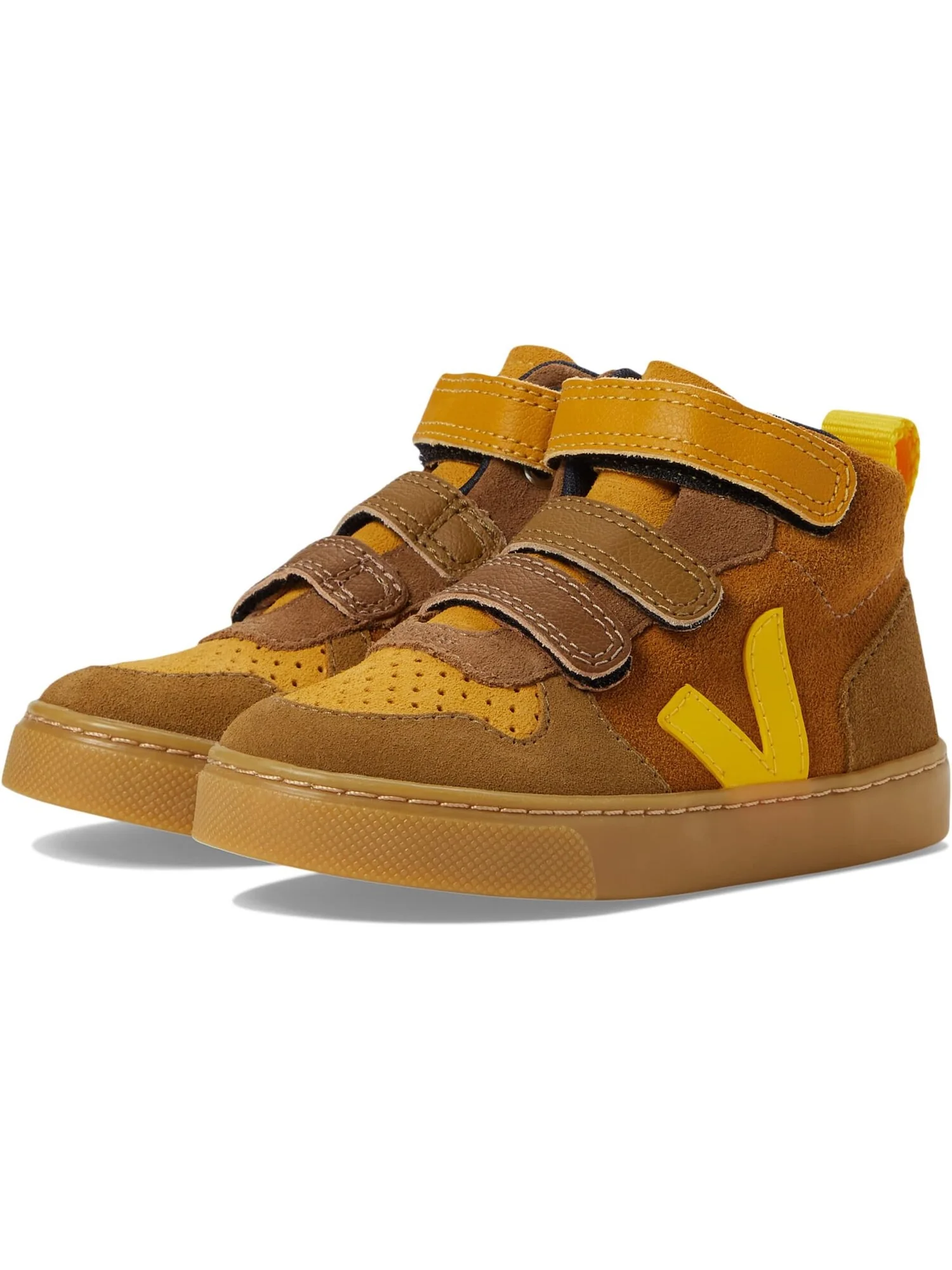 Кроссовки Small V-10 M Suede VEJA — коричневый