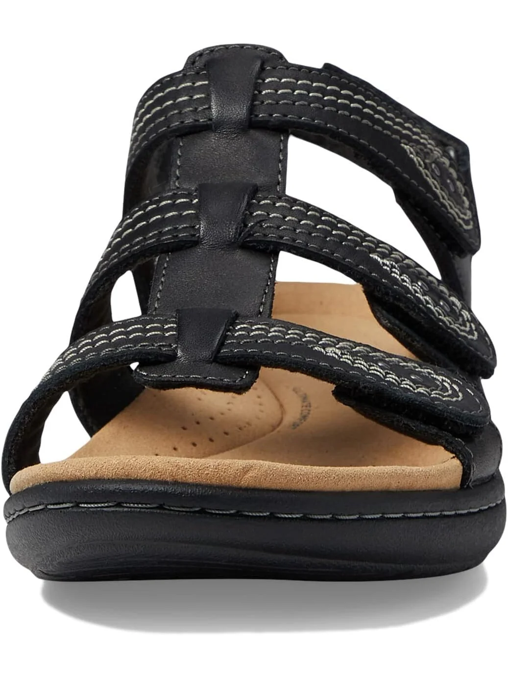 Сандалии на плоской подошве Laurieann Vine Clarks — изображение 2 из 5, черный