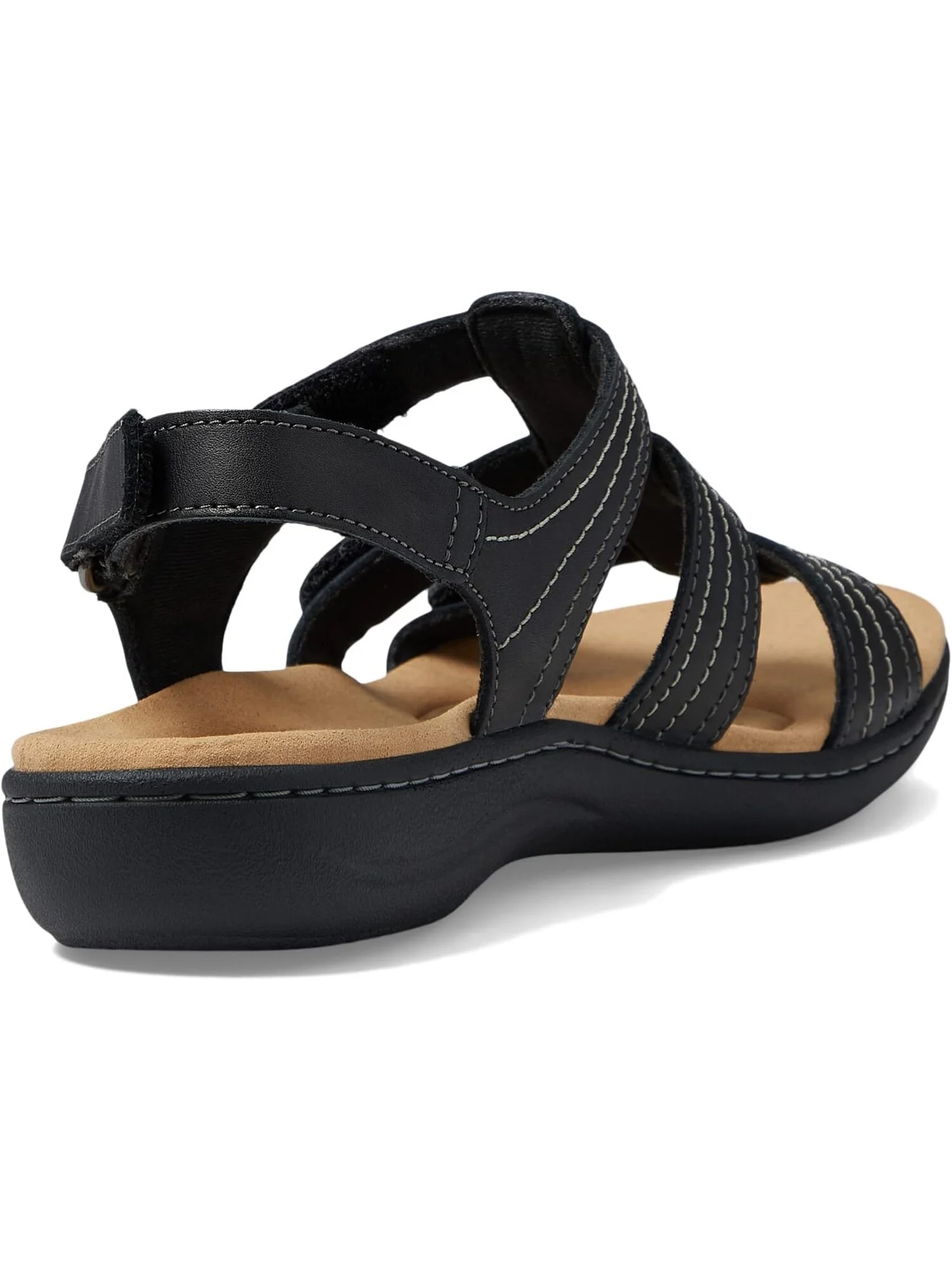 Сандалии на плоской подошве Laurieann Vine Clarks — изображение 5 из 5, черный