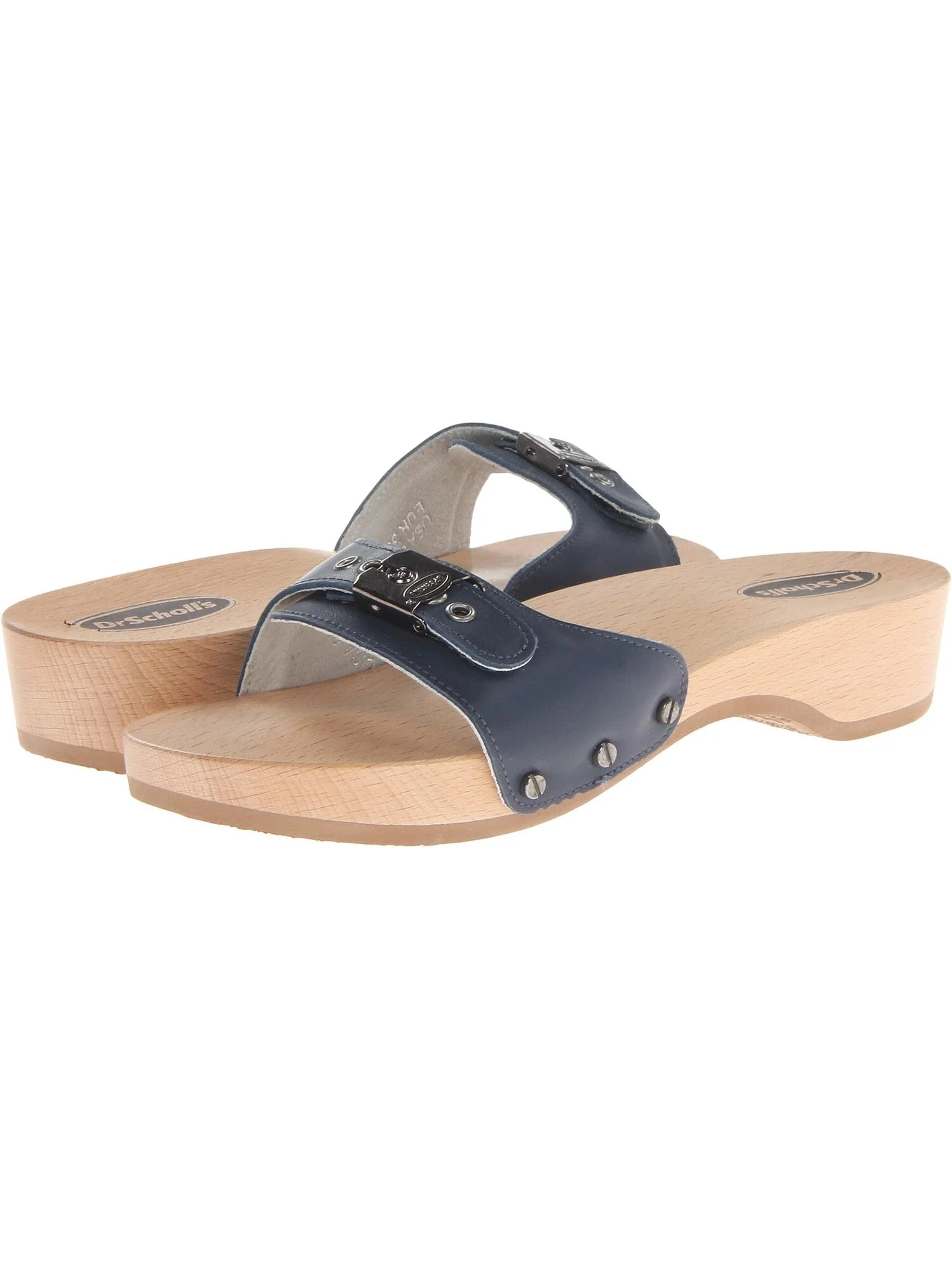 Сандалии на плоской подошве Original - Original Collection Dr. Scholl's — изображение 1 из 7, темно-синий