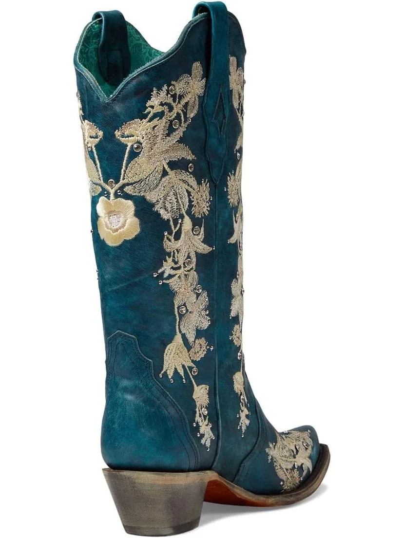 Ковбойские сапоги A4361 Corral Boots — изображение 5 из 6, темно-синий