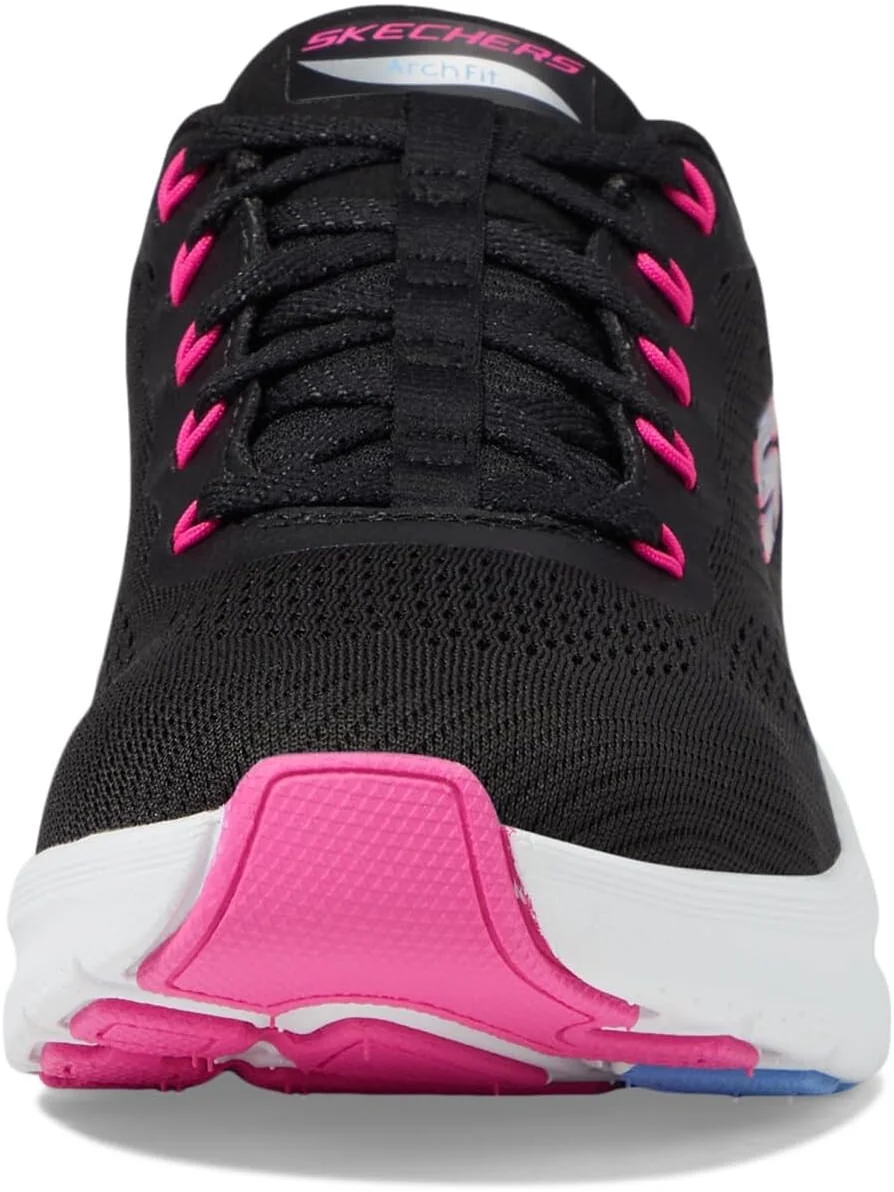 Кроссовки Arch Fit 2.0 Easy Chic Hands Free Slip-Ins SKECHERS — изображение 6 из 6, черный розовый