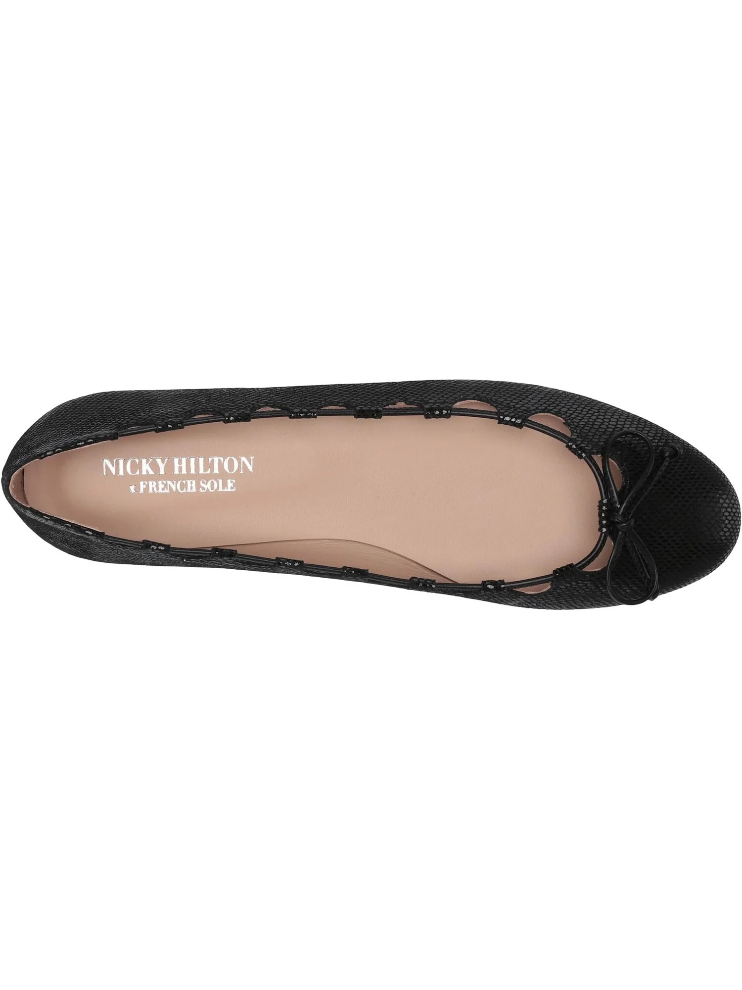 Балетки Nicky Hilton - Charlott French Sole — изображение 2 из 7, черный
