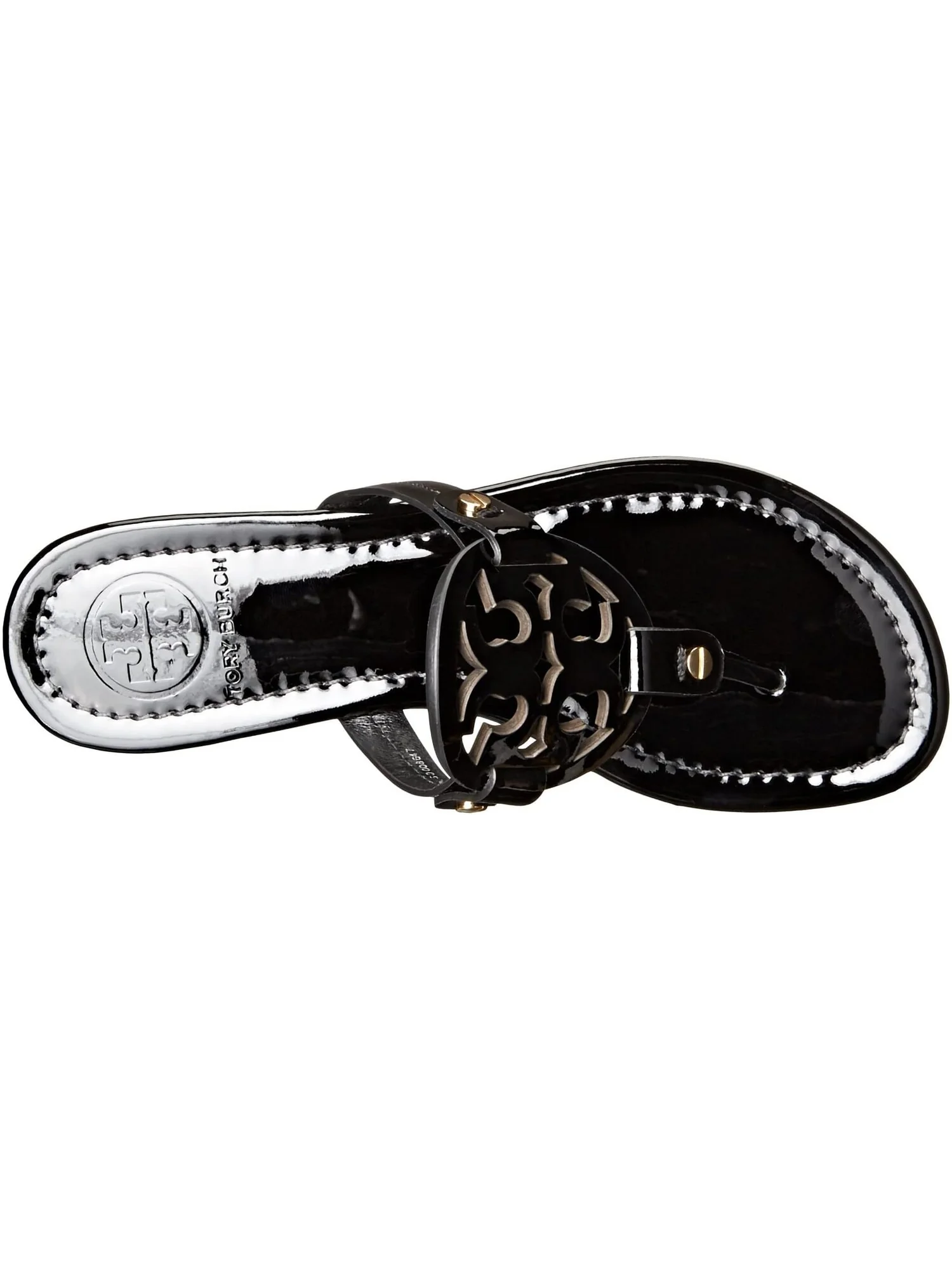 Шлепанцы Miller Sandal Tory Burch — изображение 2 из 6, черный