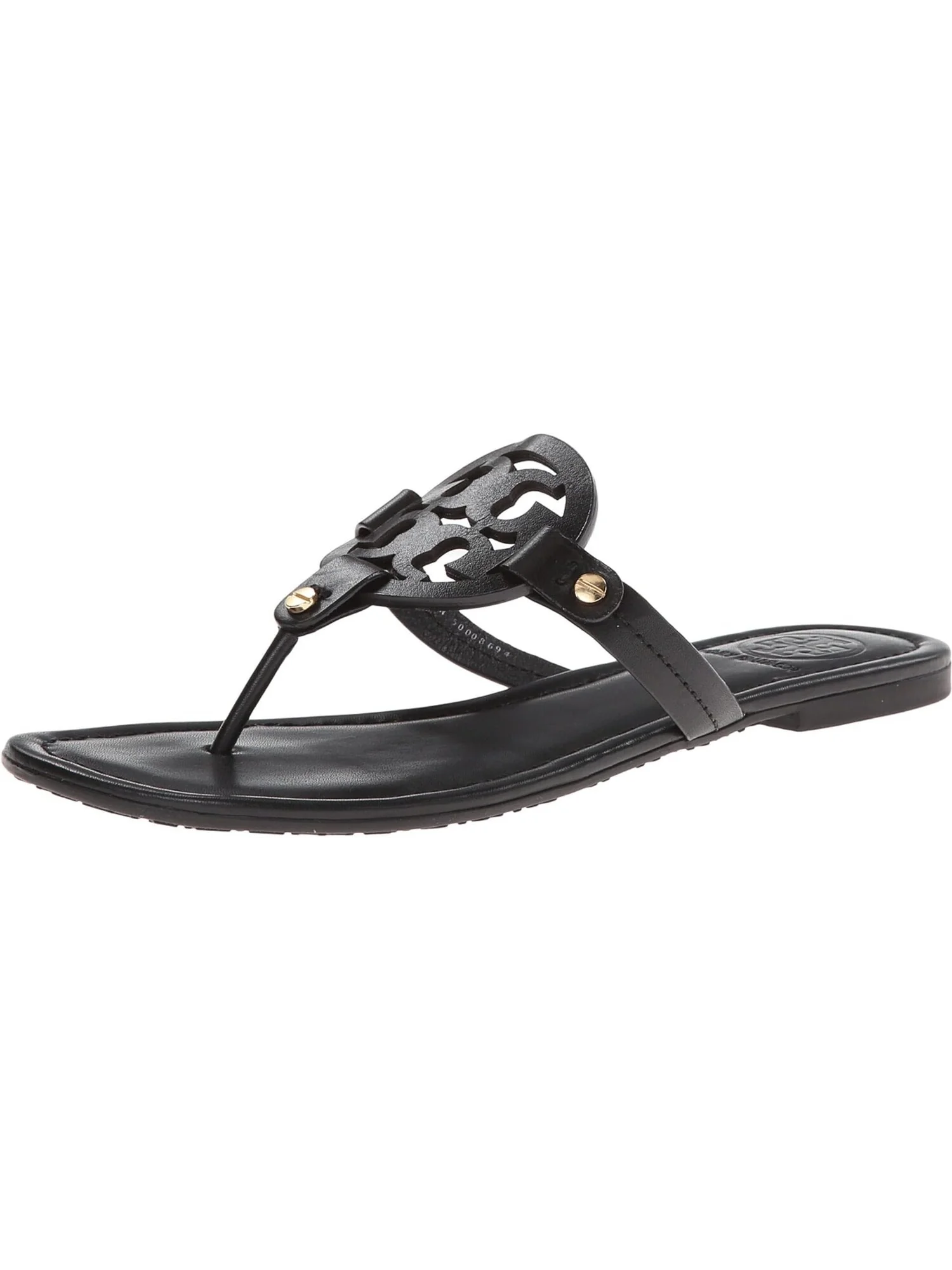 Шлепанцы Miller Sandal Tory Burch — черный