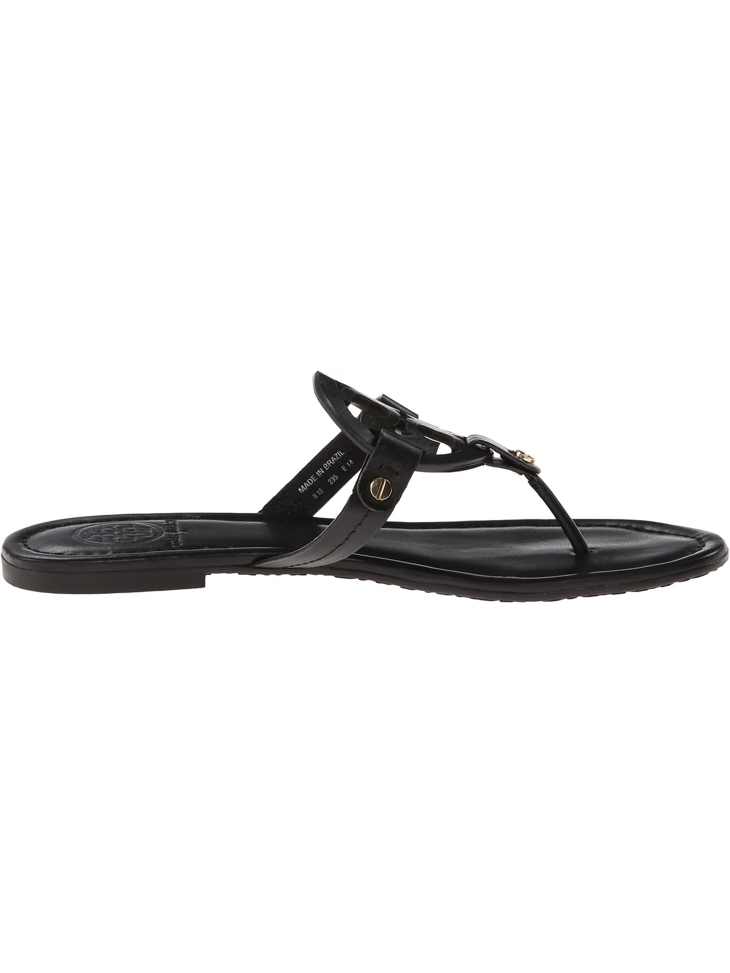 Шлепанцы Miller Sandal Tory Burch — изображение 4 из 6, черный