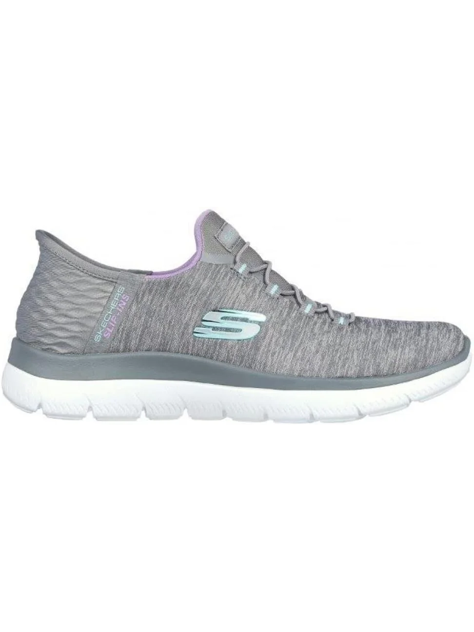 Кроссовки SKECHERS Summits - Hands Free Slip-Ins — изображение 4 из 4, серый