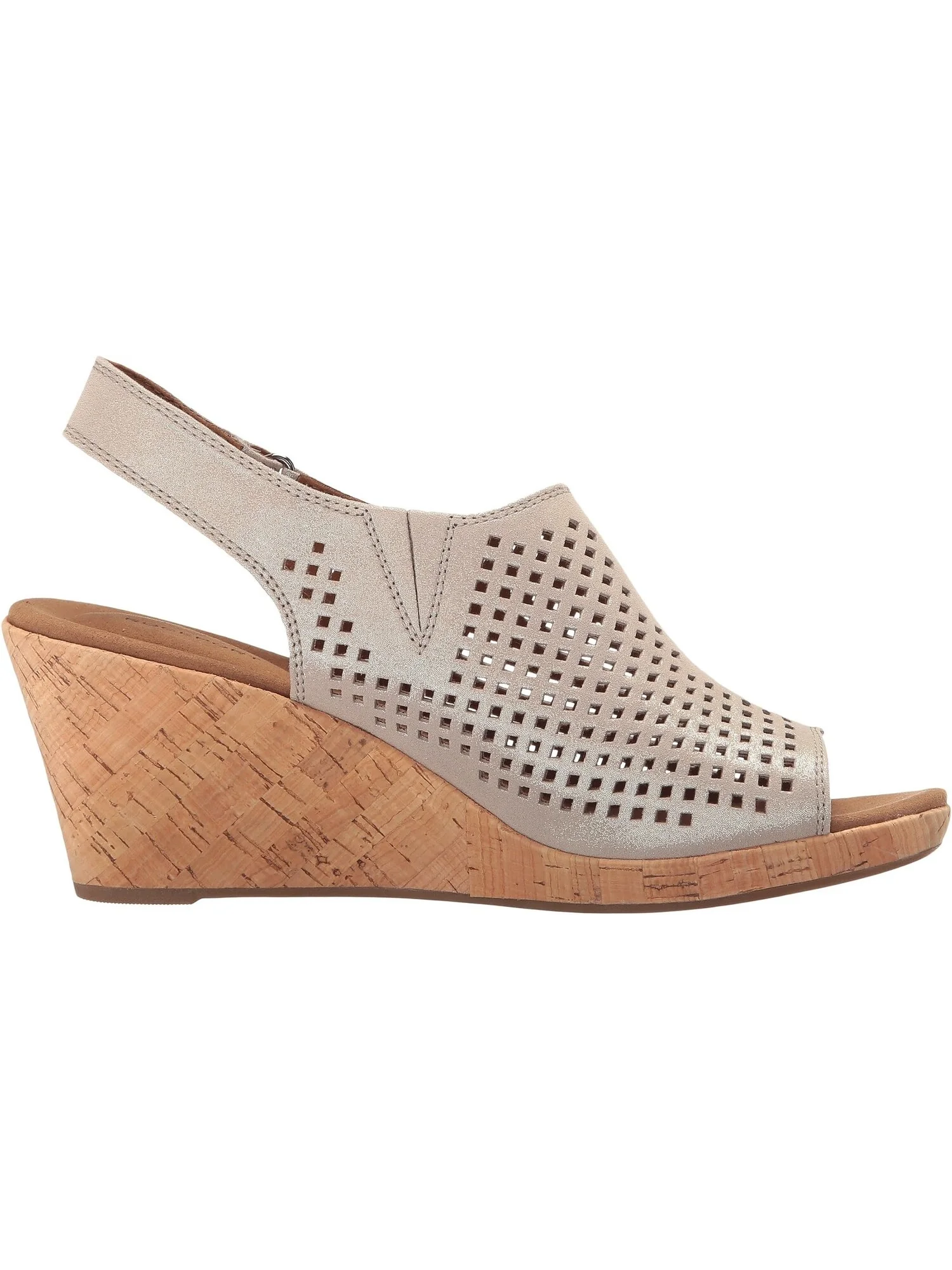 Босоножки Briah Perf Sling Rockport — изображение 6 из 7, металлик хаки