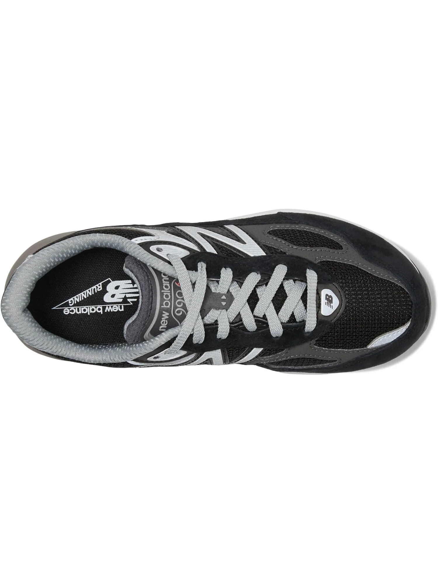Кроссовки 990v6 New Balance — изображение 2 из 6, черный/серебристый