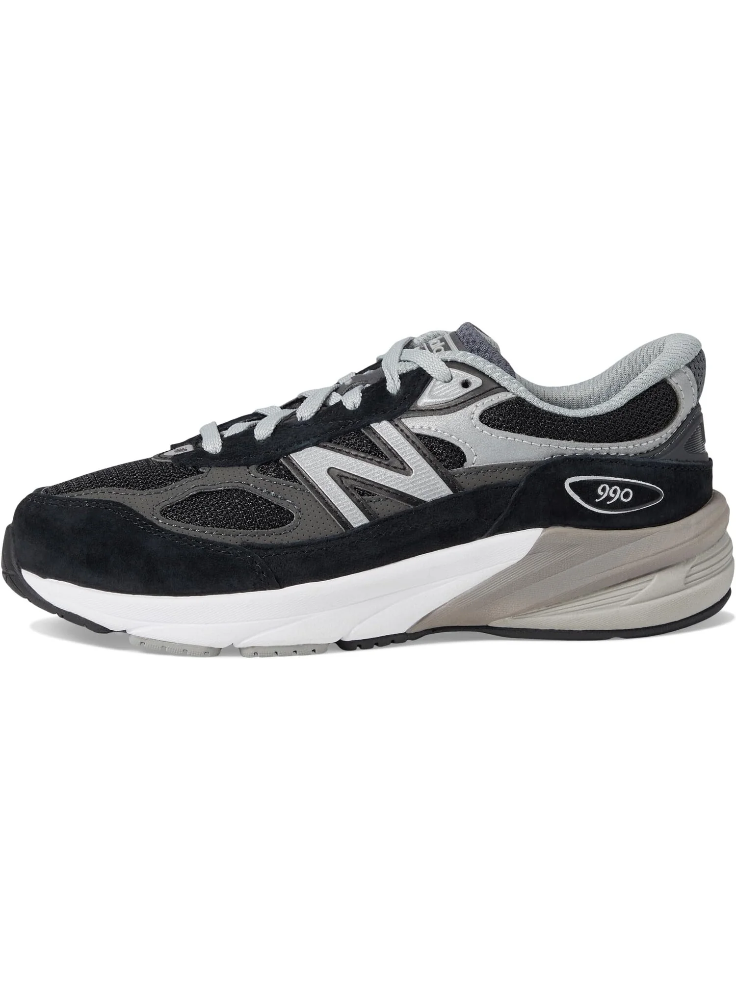 Кроссовки 990v6 New Balance — изображение 4 из 6, черный/серебристый