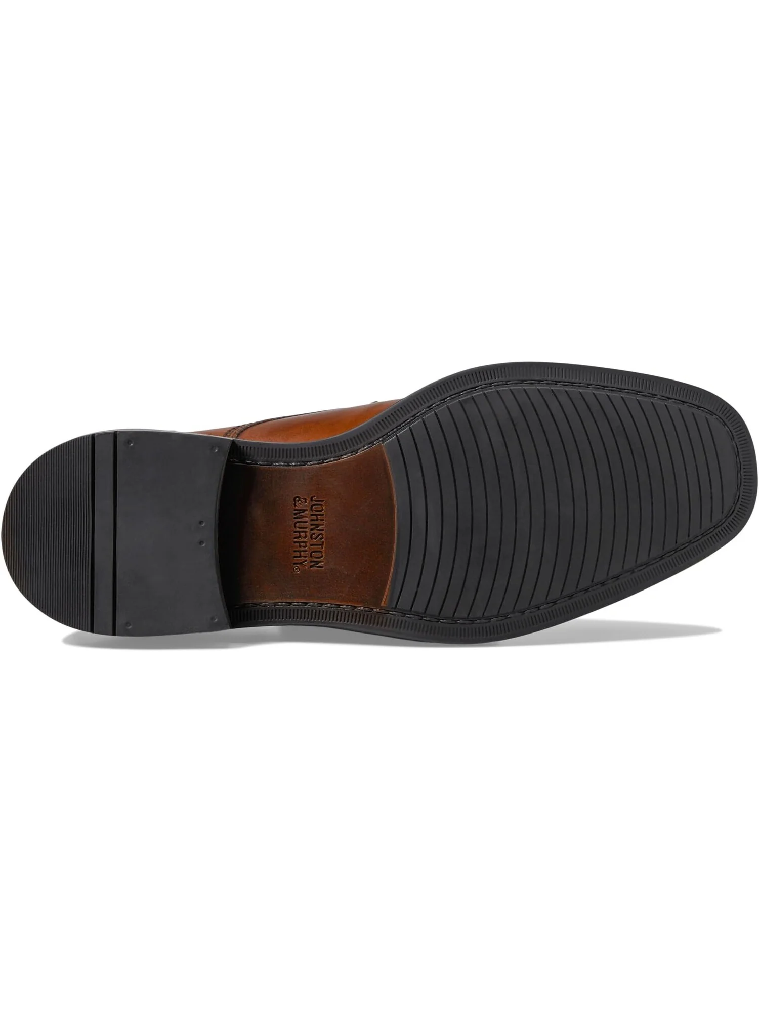 Оксфорды Johnston & Murphy Tabor Runoff Lace-Up — изображение 3 из 4, бежевый