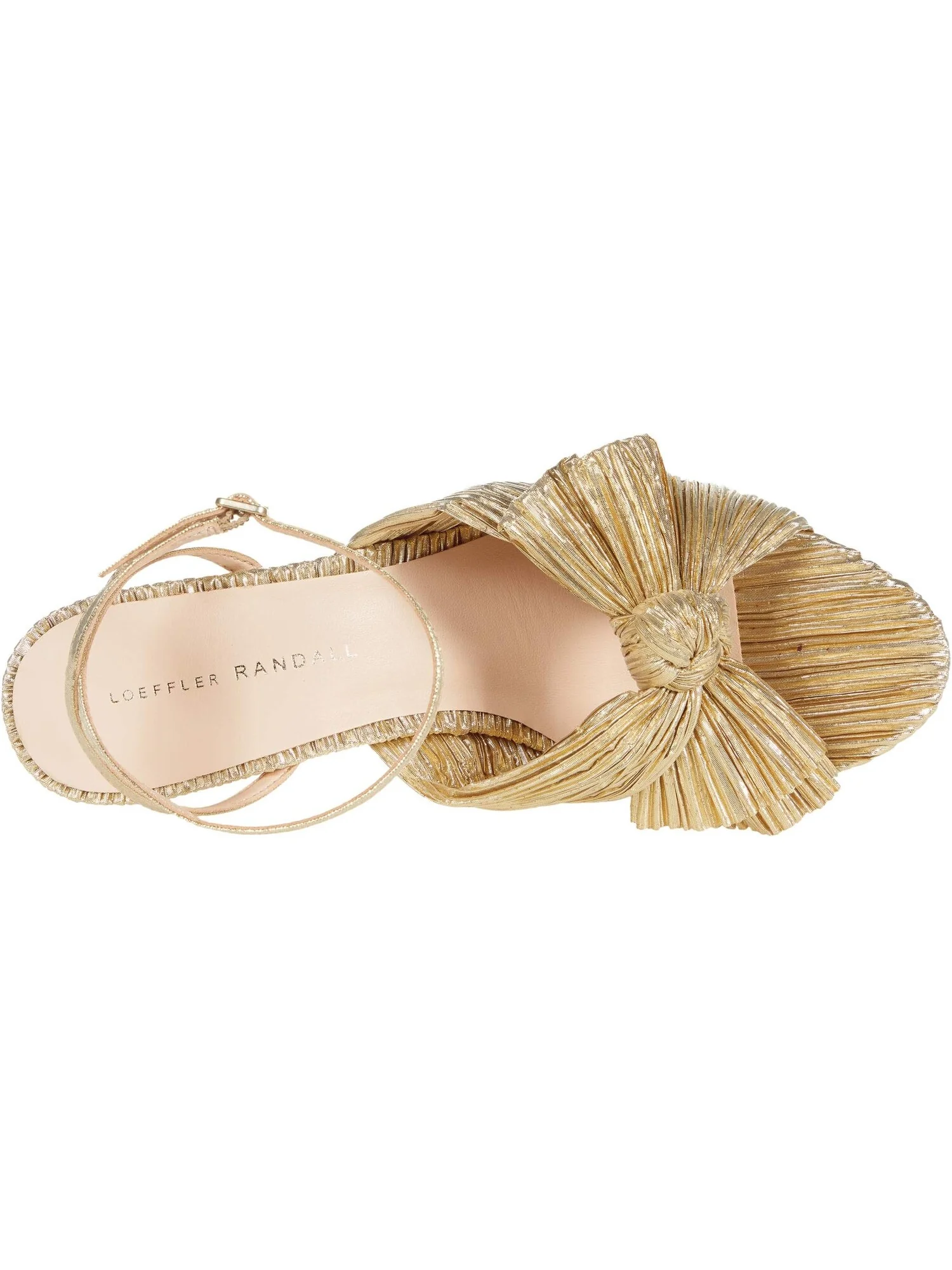 Босоножки Camellia Loeffler Randall — изображение 2 из 6, золото