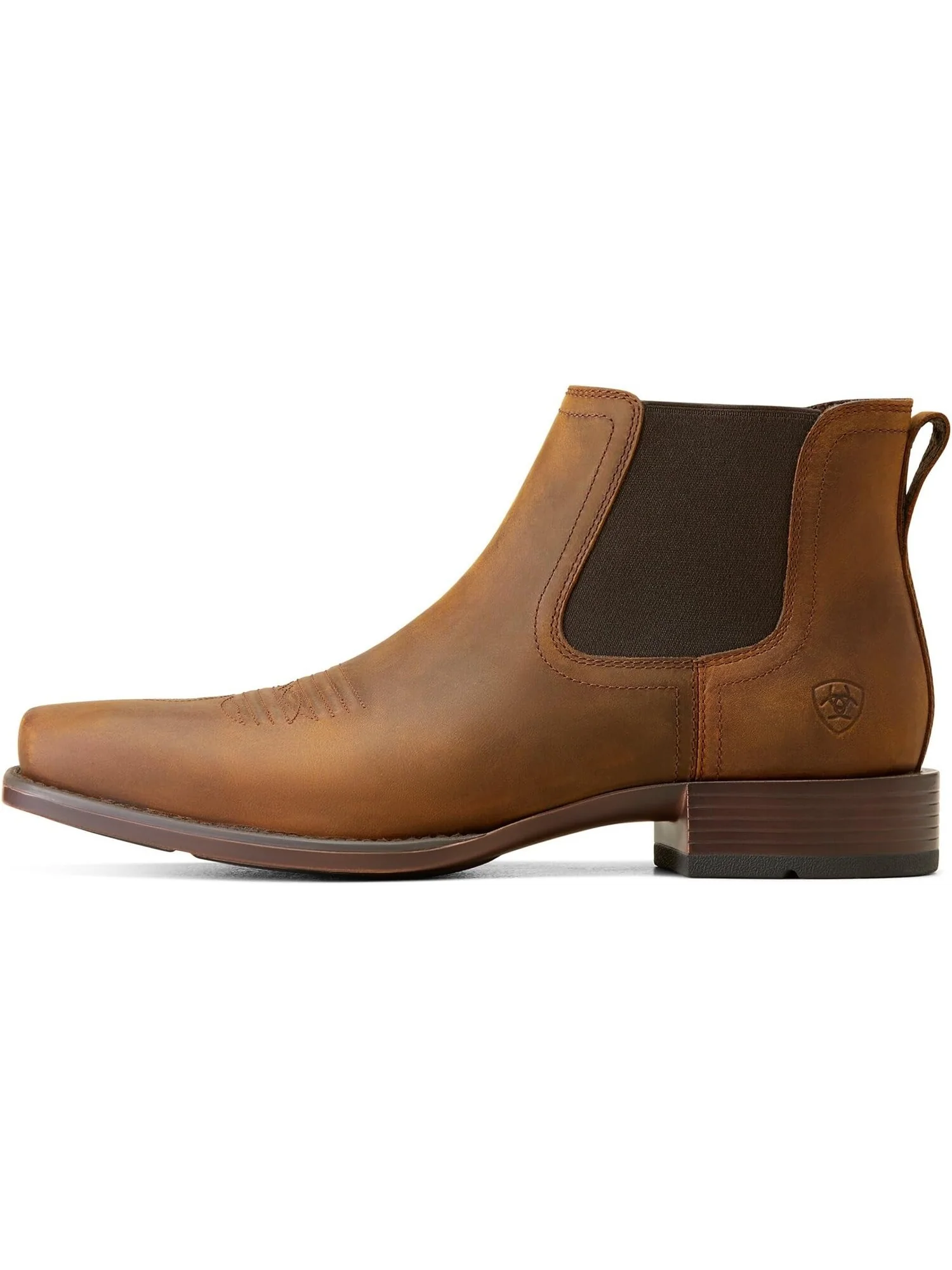Сапоги Ariat Booker Ultra Square Toe Western — изображение 4 из 7, бежевый