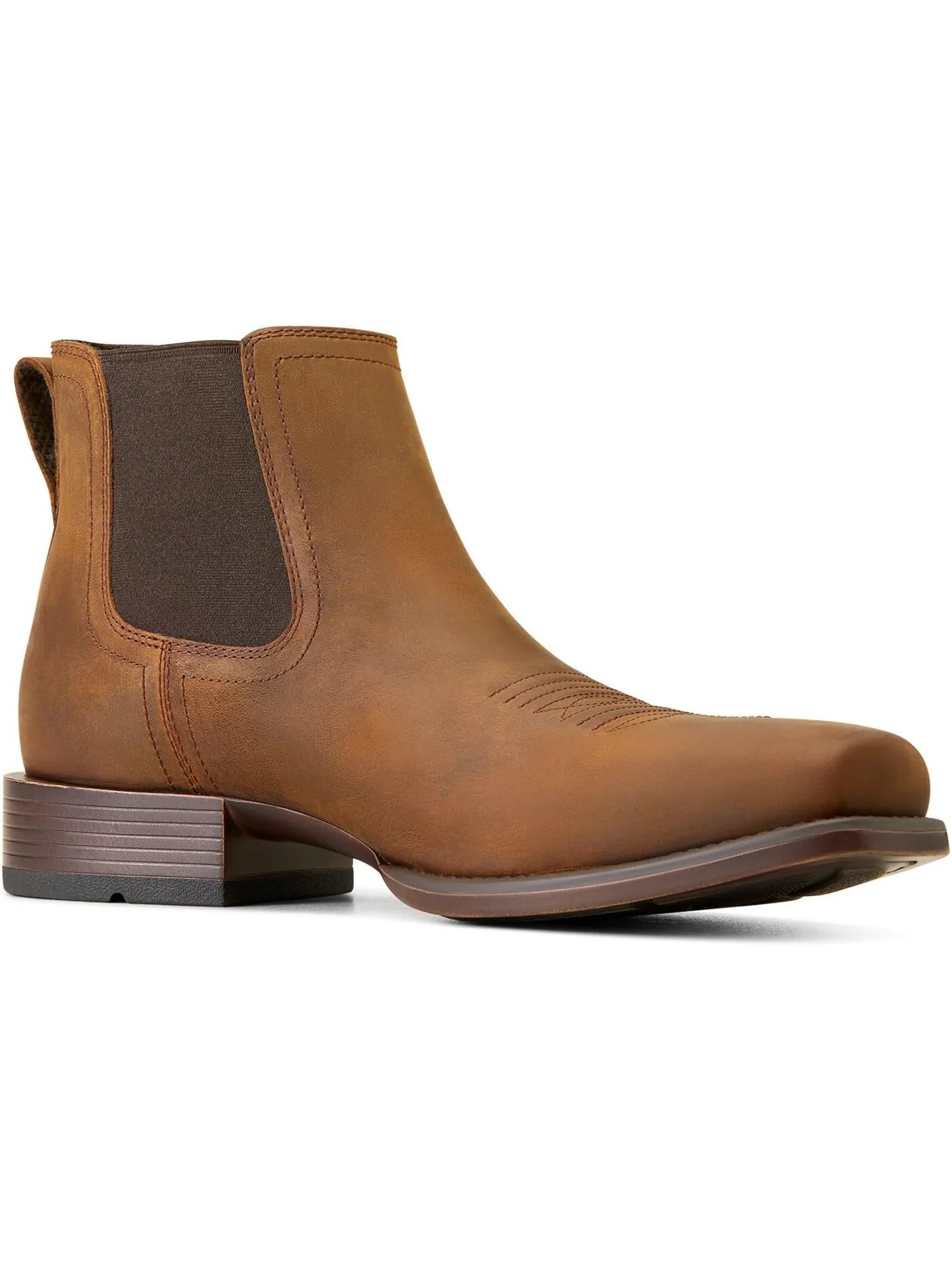 Сапоги Ariat Booker Ultra Square Toe Western — изображение 6 из 7, бежевый