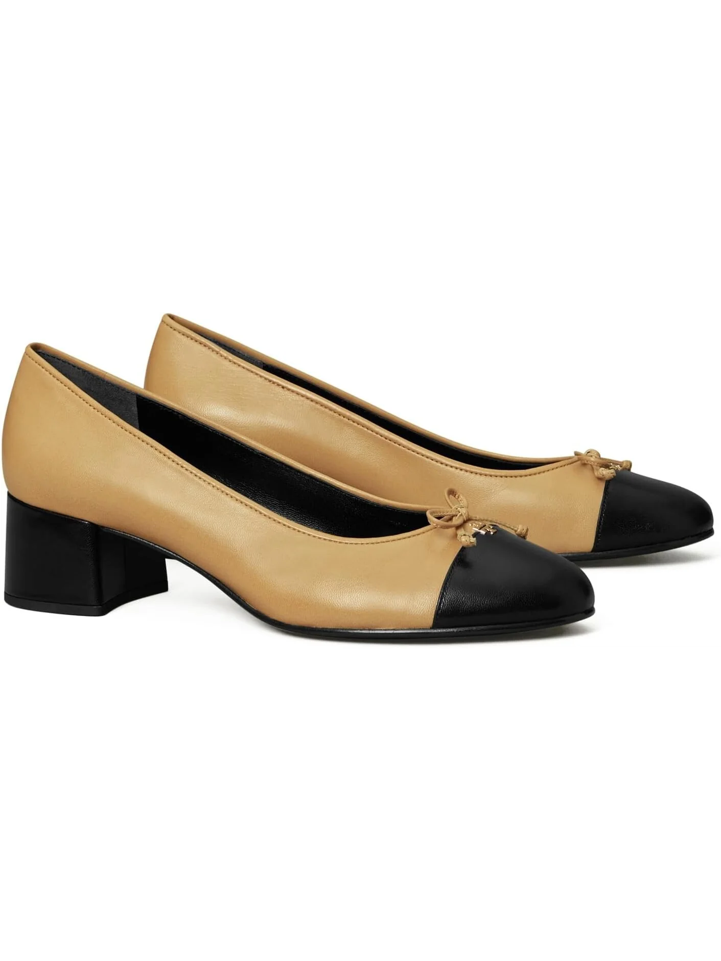 Туфли Tory Burch 45 mm Cap-Toe Pump — черный