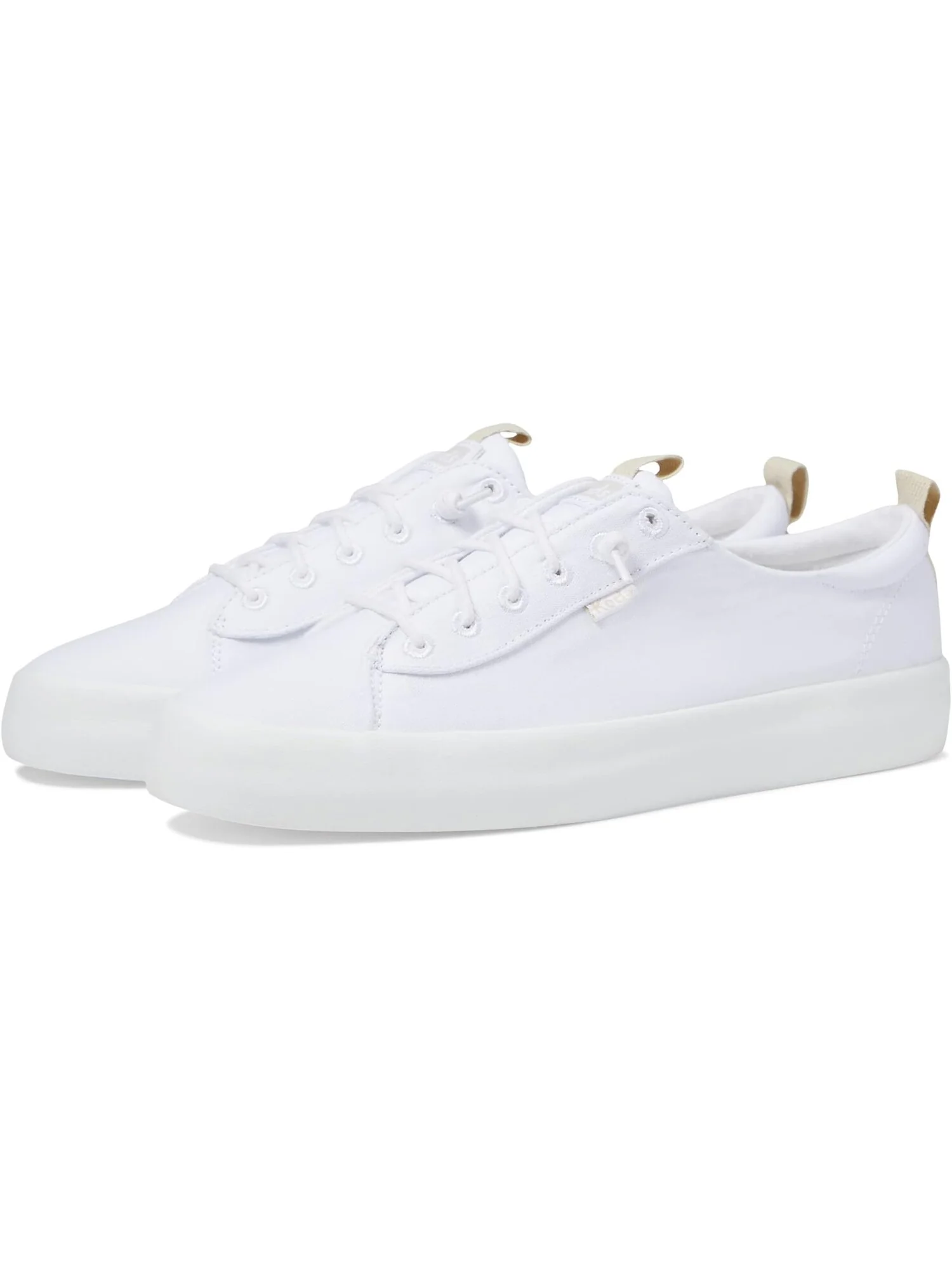 Кроссовки Keds Kickback Canvas Slip On — изображение 1 из 4, белый