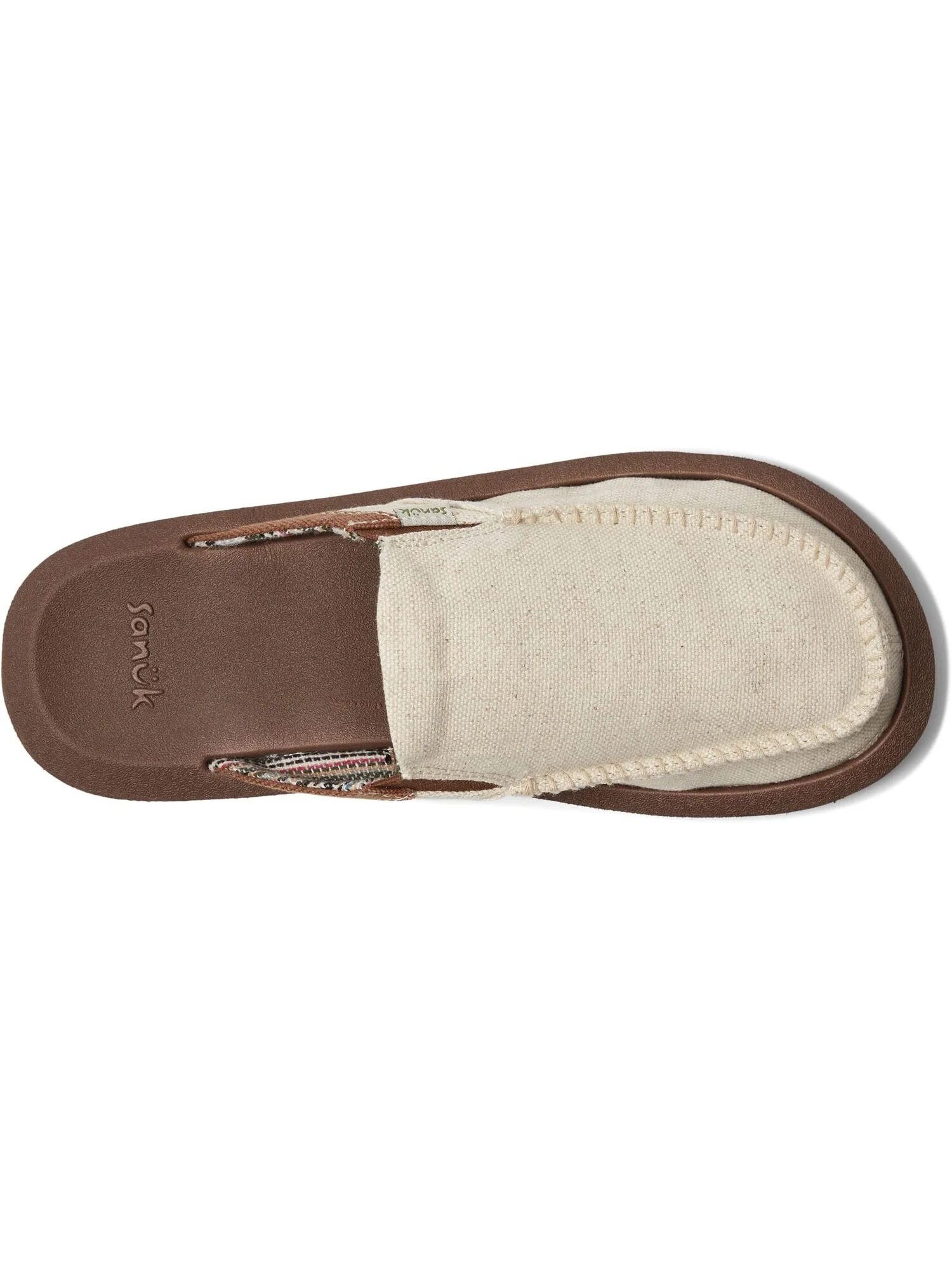 Лоферы You Got My Back Soft Top Hemp Sanuk — изображение 2 из 6, прозрачный