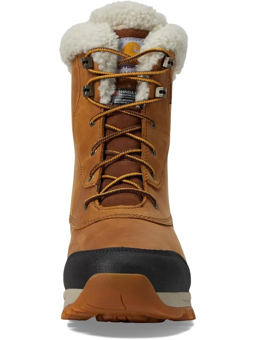 Зимние ботинки Pellston WP Ins. 8" Winter Boot Carhartt — изображение 2 из 6, светлый коричневый