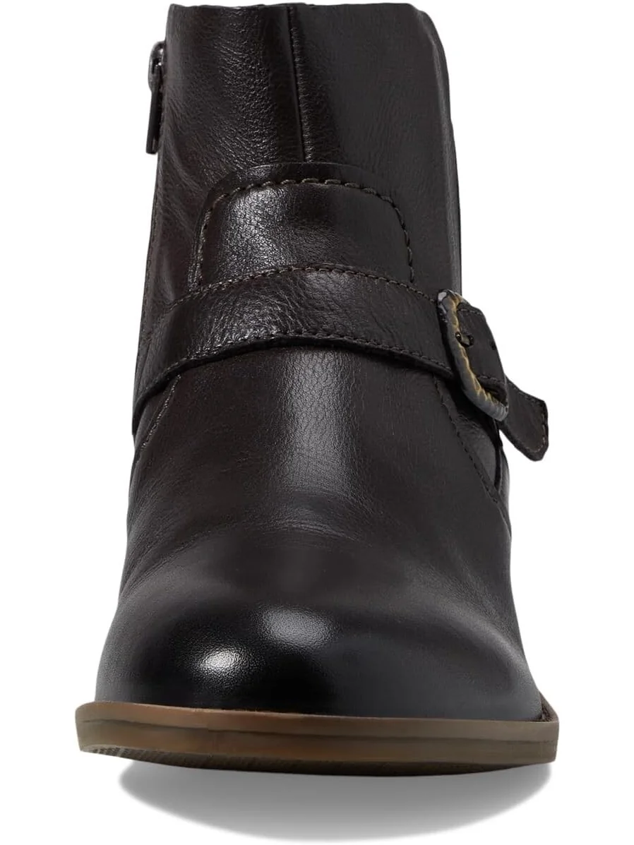 Ботинки женские Clarks Camzin Loop с пряжкой — изображение 2 из 4, темно-коричневый
