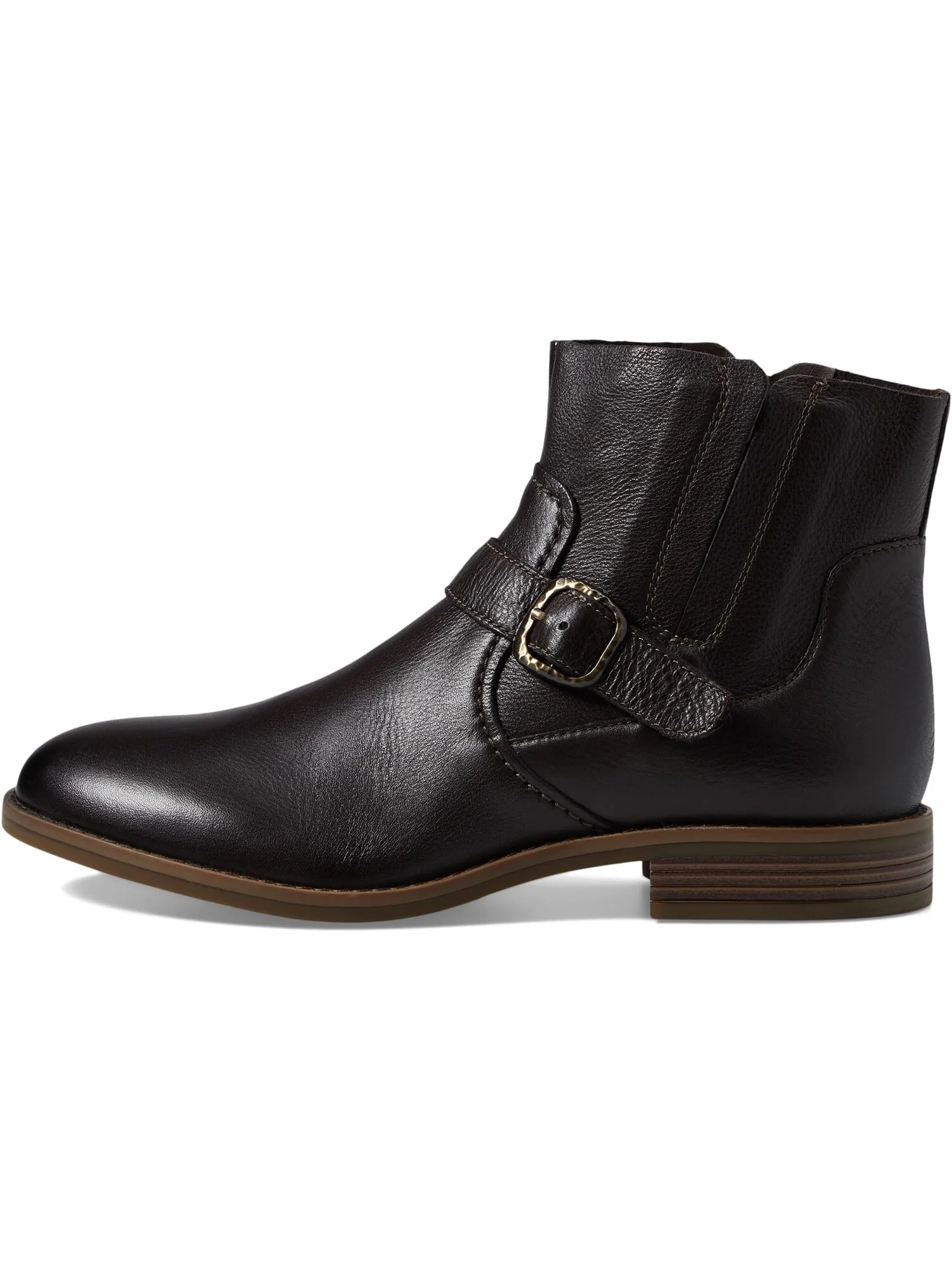 Ботинки женские Clarks Camzin Loop с пряжкой — изображение 4 из 4, темно-коричневый