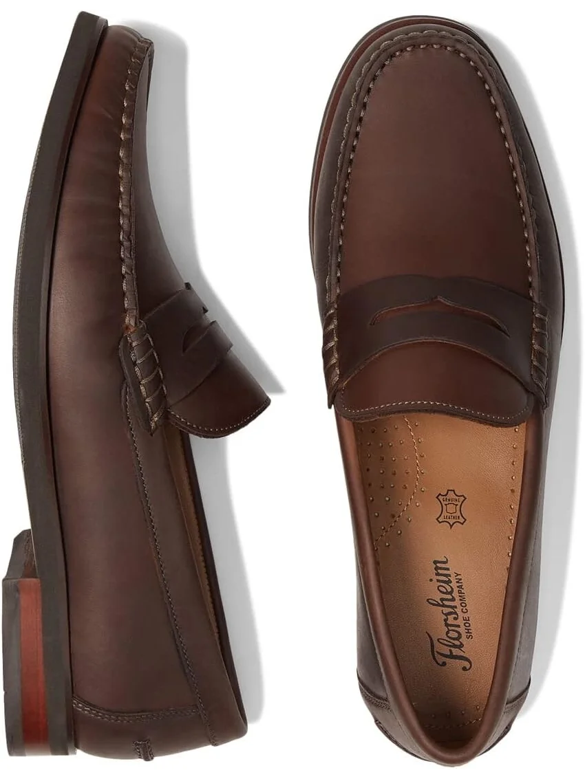 Лоферы Florsheim Berkley Flex Penny Loafer — изображение 1 из 4, коричневый